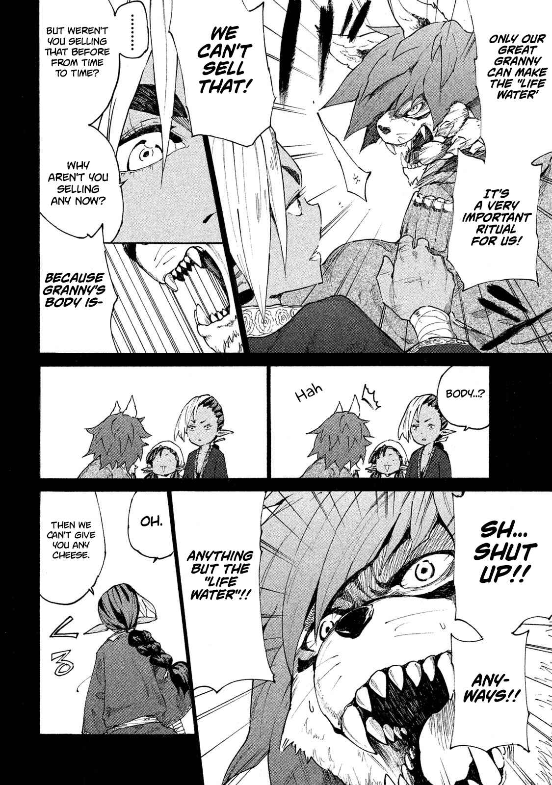 Page 21 Chapter 6 Mazumeshi Elf to Yuuboku gurashi