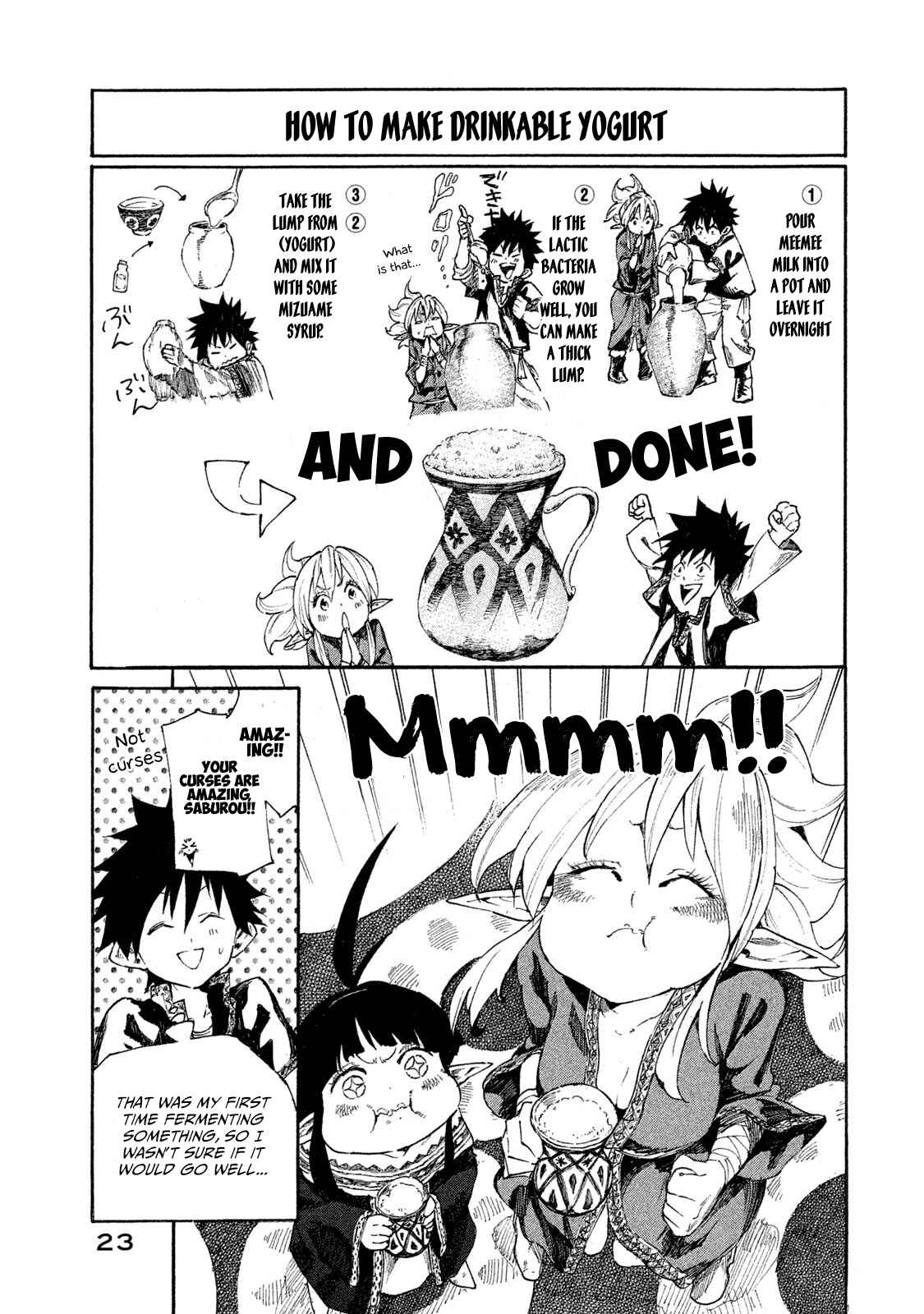 Page 26 Chapter 6 Mazumeshi Elf to Yuuboku gurashi