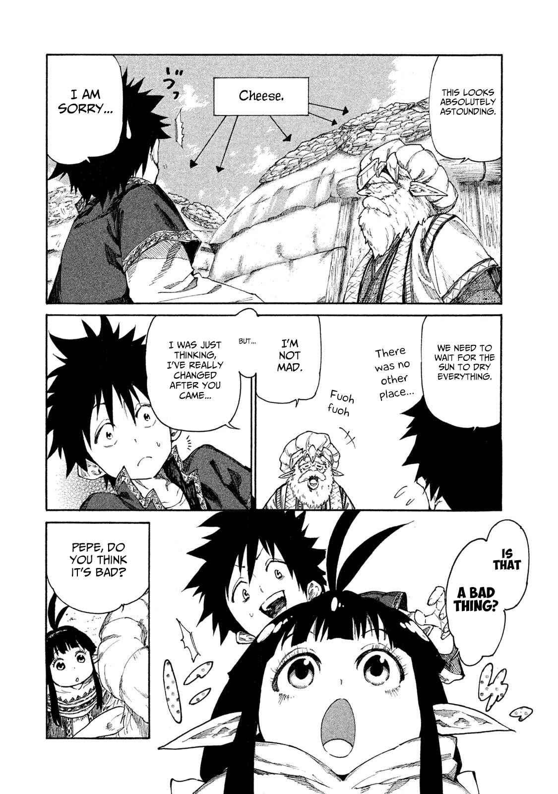 Page 9 Chapter 6 Mazumeshi Elf to Yuuboku gurashi