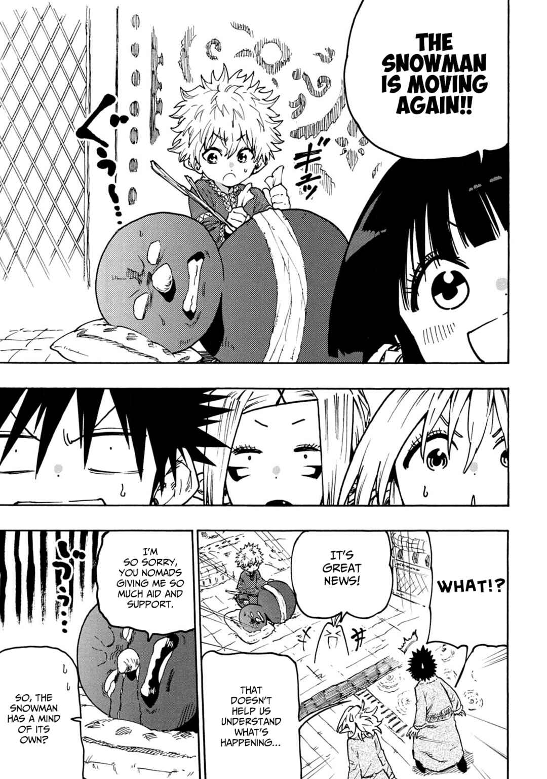 Page 13 Chapter 64 Mazumeshi Elf to Yuuboku gurashi