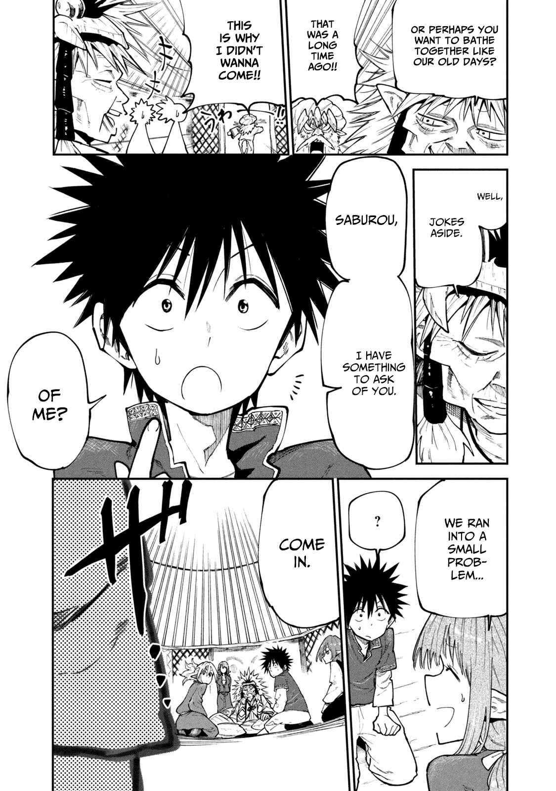 Page 9 Chapter 45 Mazumeshi Elf to Yuuboku gurashi