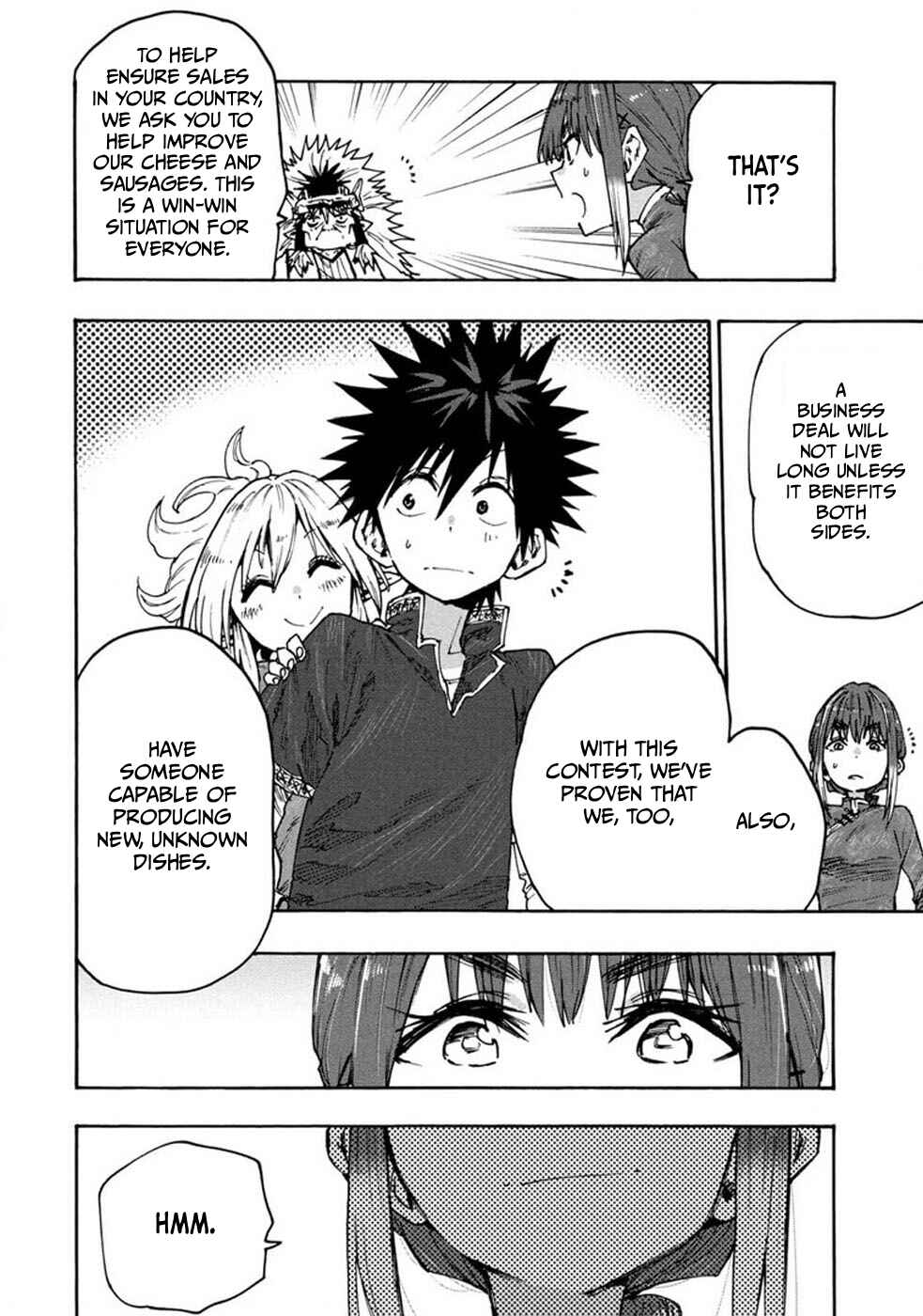 Page 26 Chapter 74 Mazumeshi Elf to Yuuboku gurashi
