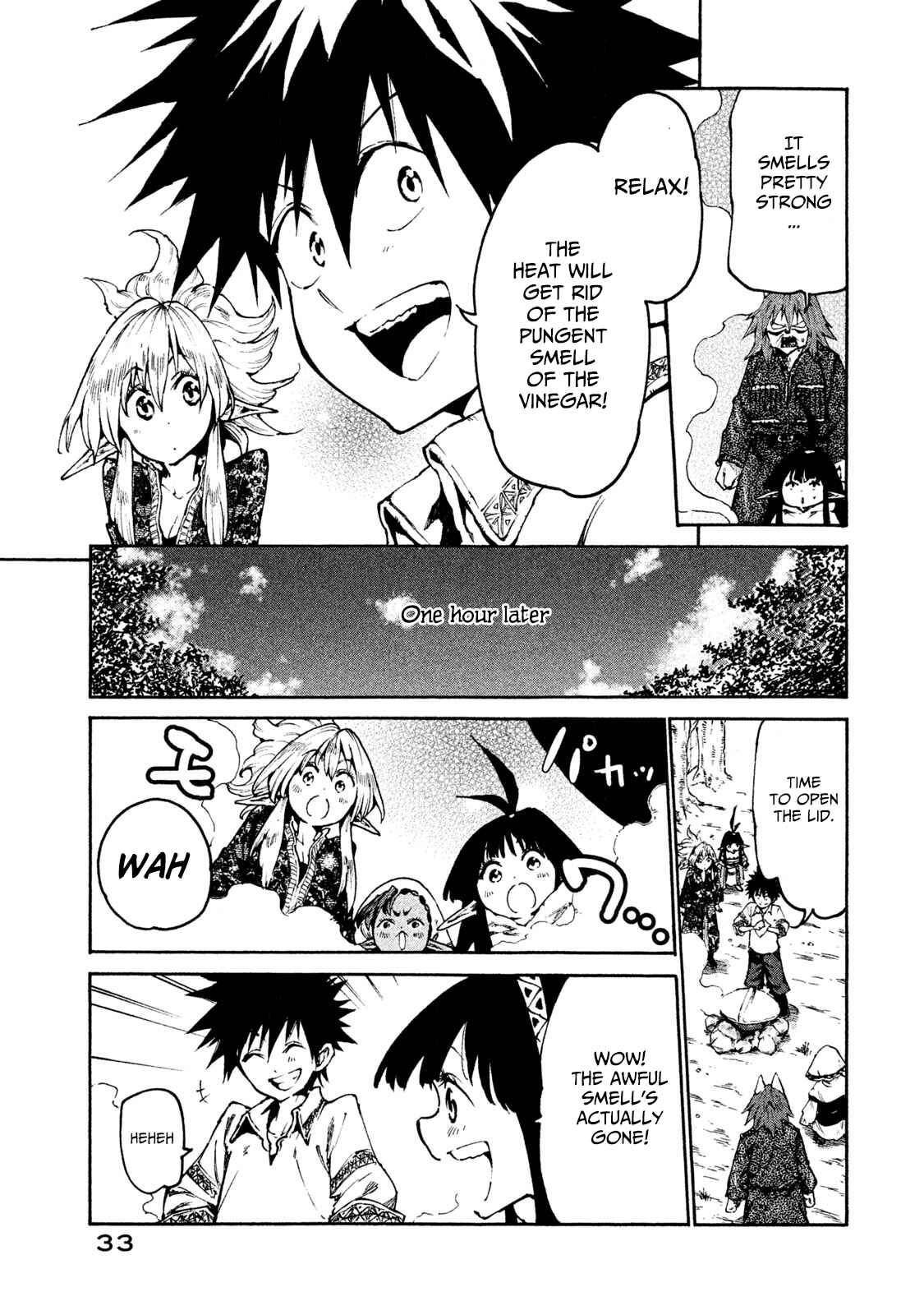 Page 11 Chapter 18 Mazumeshi Elf to Yuuboku gurashi