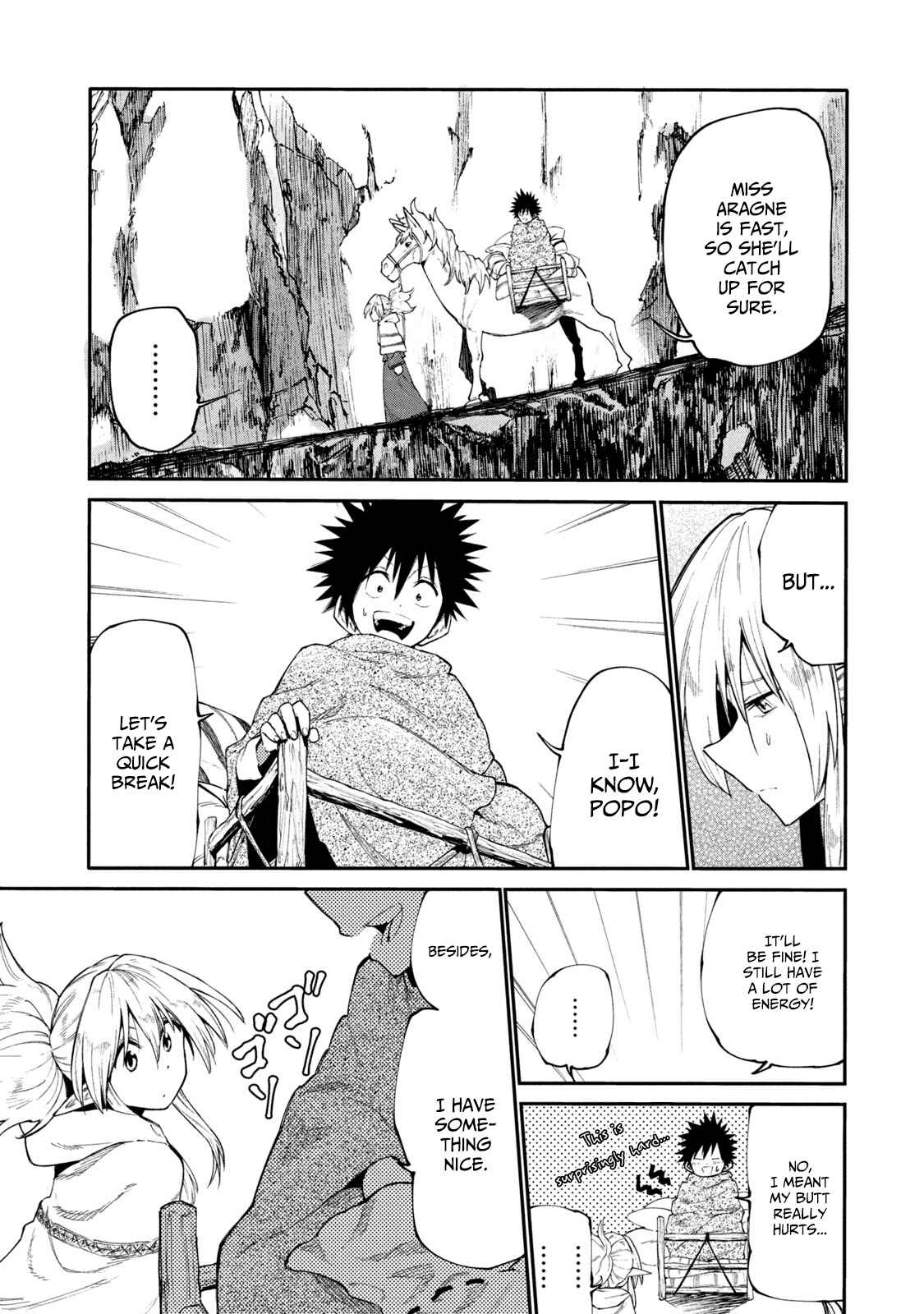 Page 11 Chapter 39 Mazumeshi Elf to Yuuboku gurashi