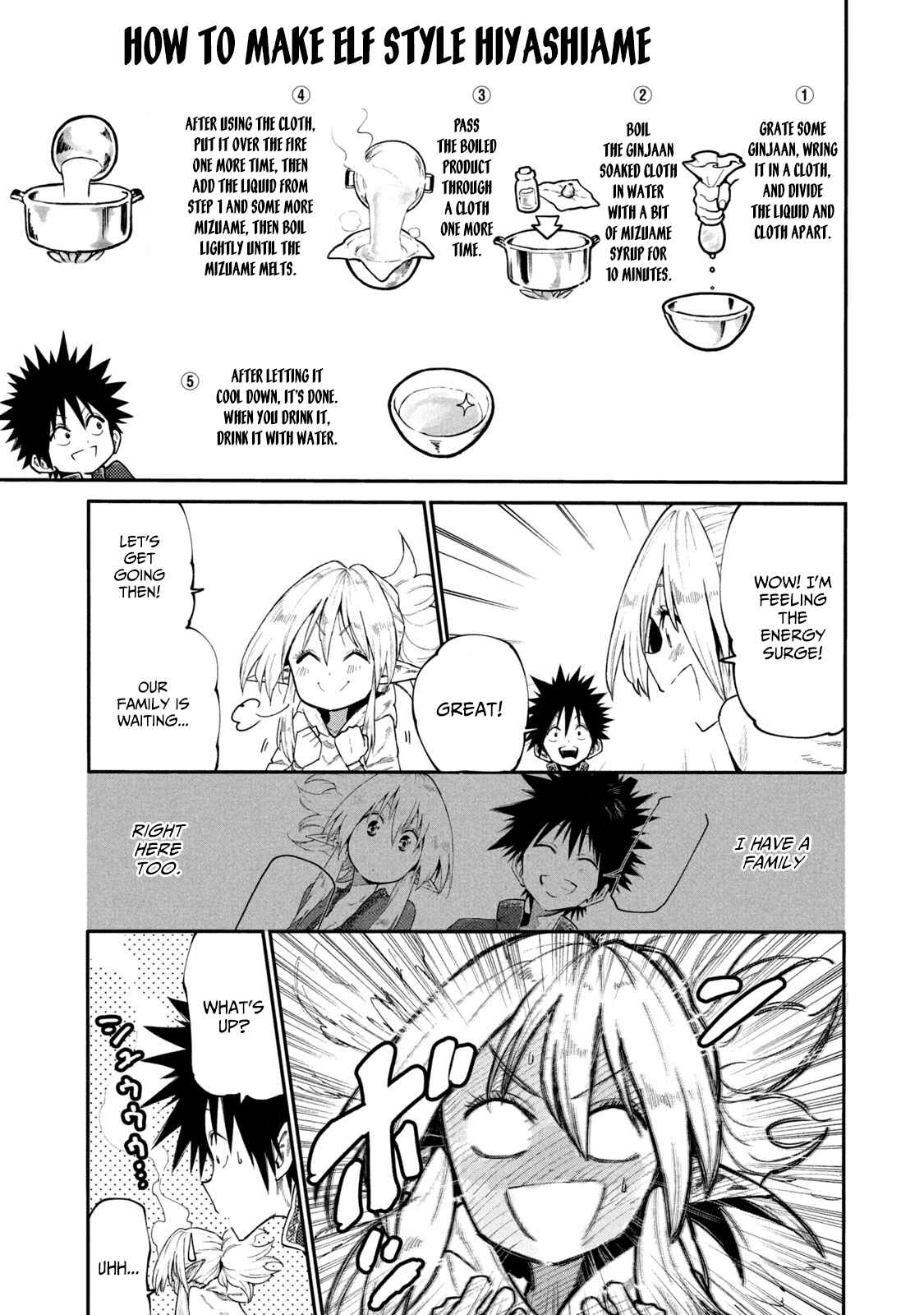 Page 13 Chapter 39 Mazumeshi Elf to Yuuboku gurashi