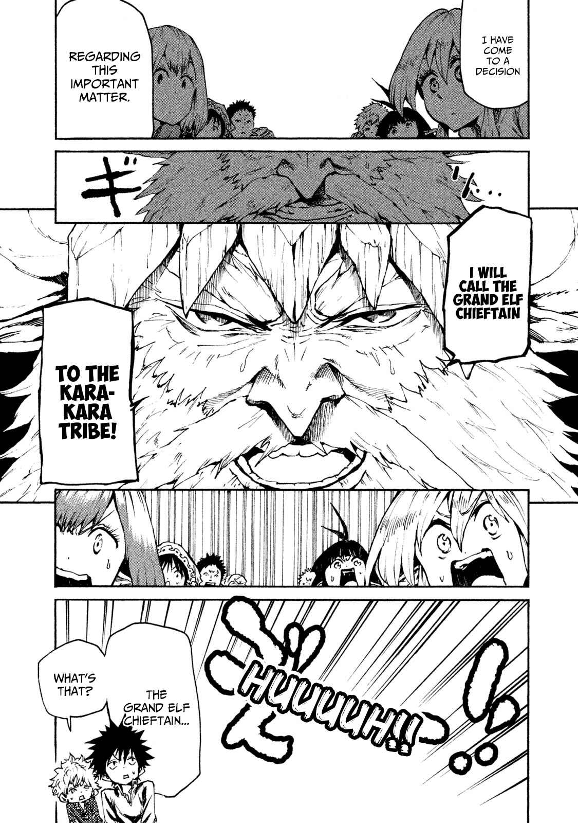 Page 25 Chapter 22 Mazumeshi Elf to Yuuboku gurashi