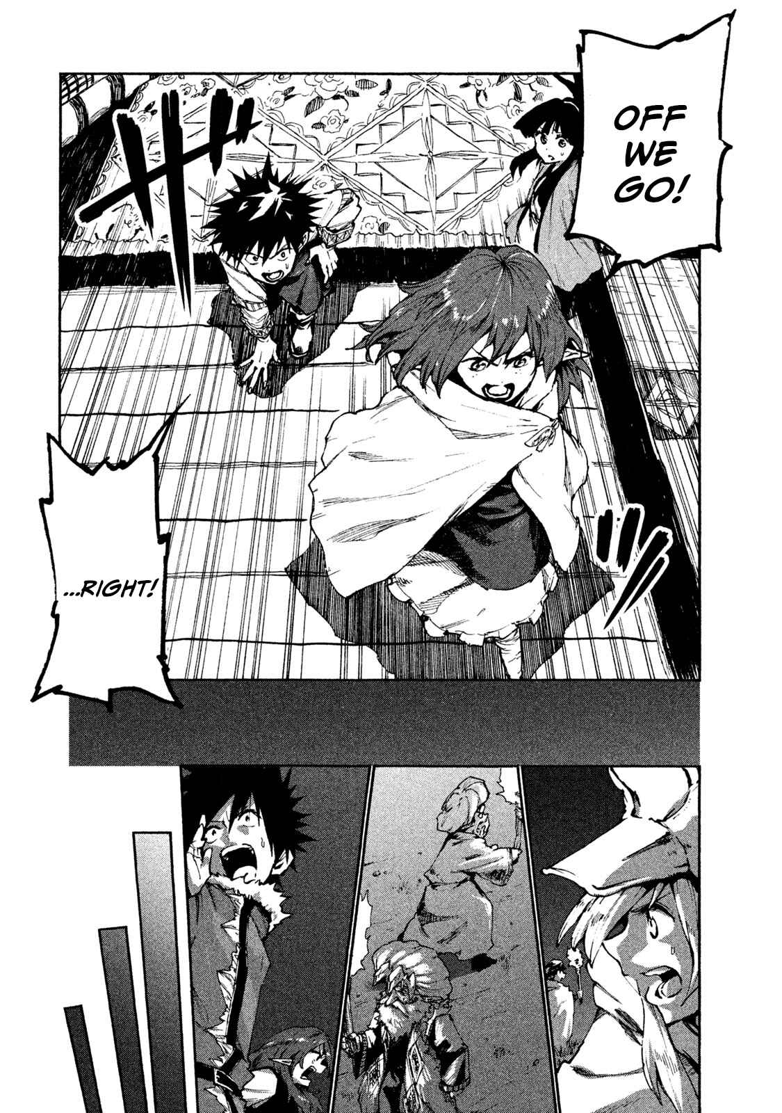 Page 6 Chapter 22 Mazumeshi Elf to Yuuboku gurashi