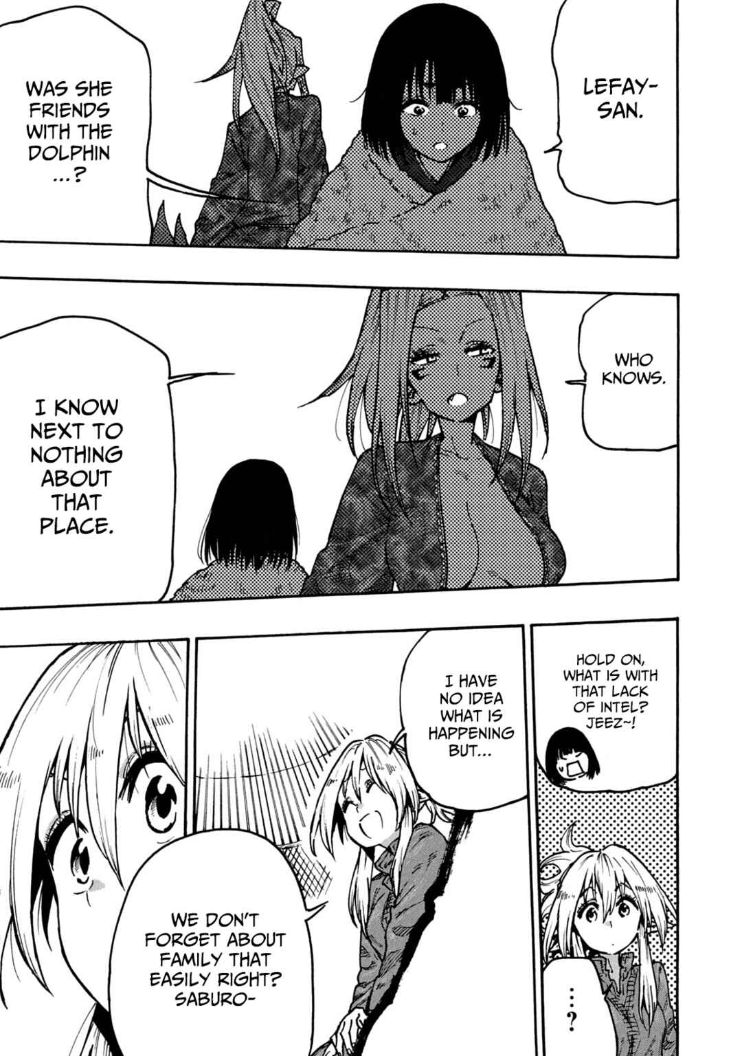 Page 15 Chapter 65 Mazumeshi Elf to Yuuboku gurashi