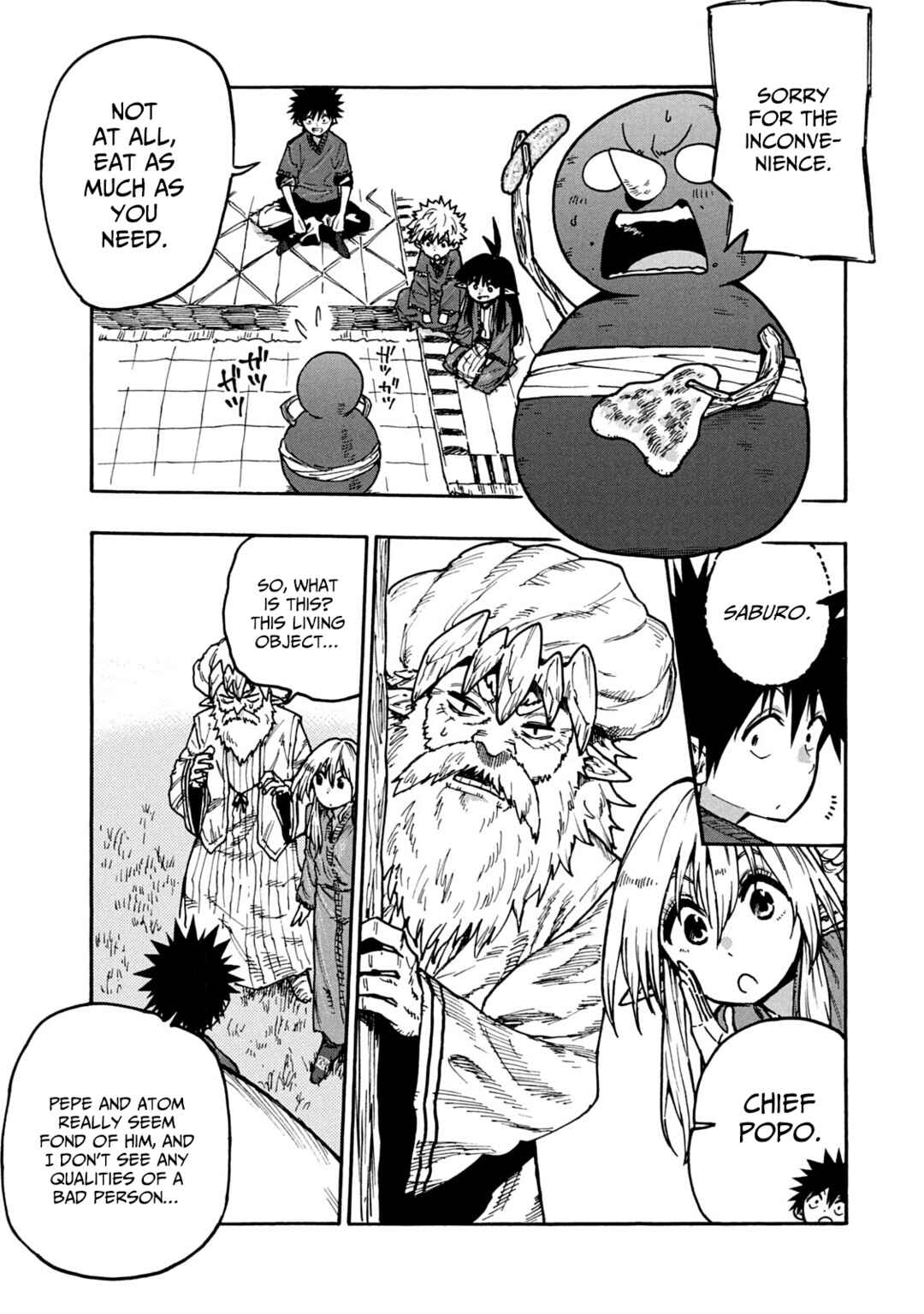 Page 3 Chapter 65 Mazumeshi Elf to Yuuboku gurashi