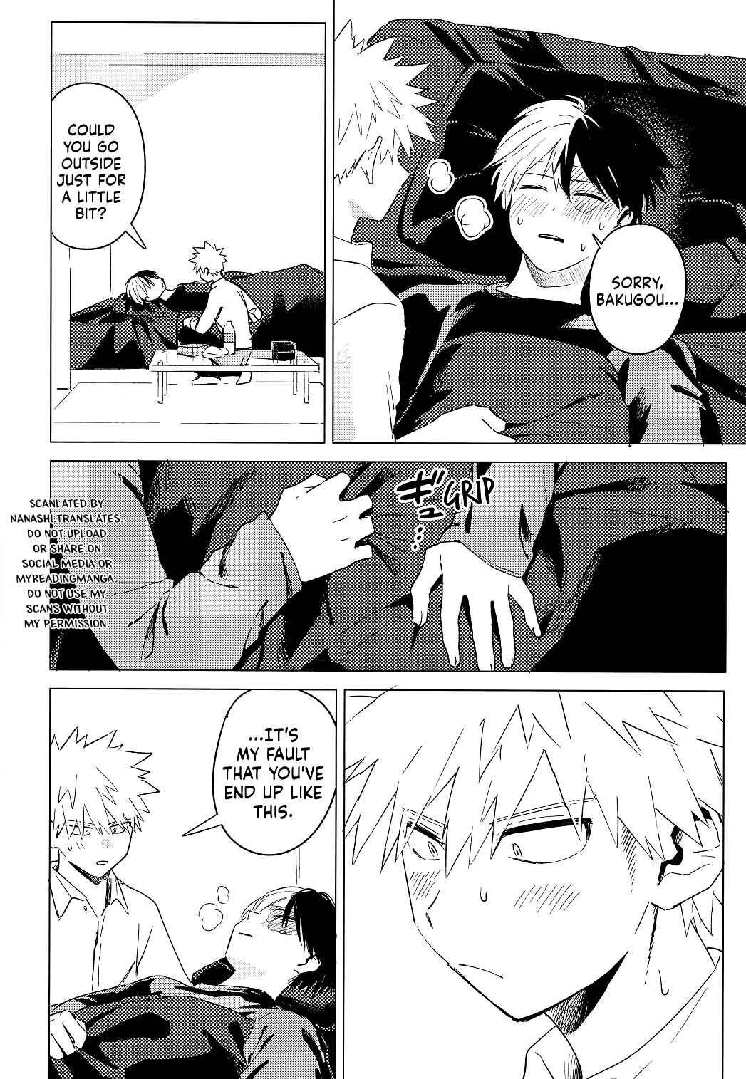 Page 28 Chapter Unknown_d211 My Hero Academia - Lincident Chocolaté (Doujinshi)