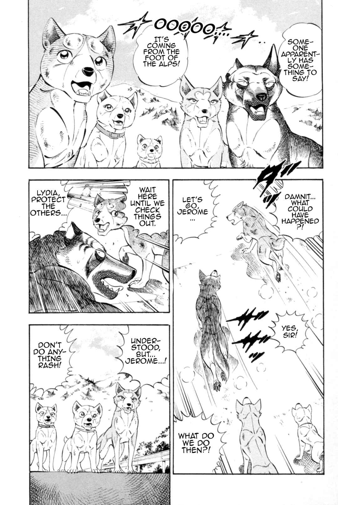 Page 12 Chapter 442 Ginga Densetsu Weed