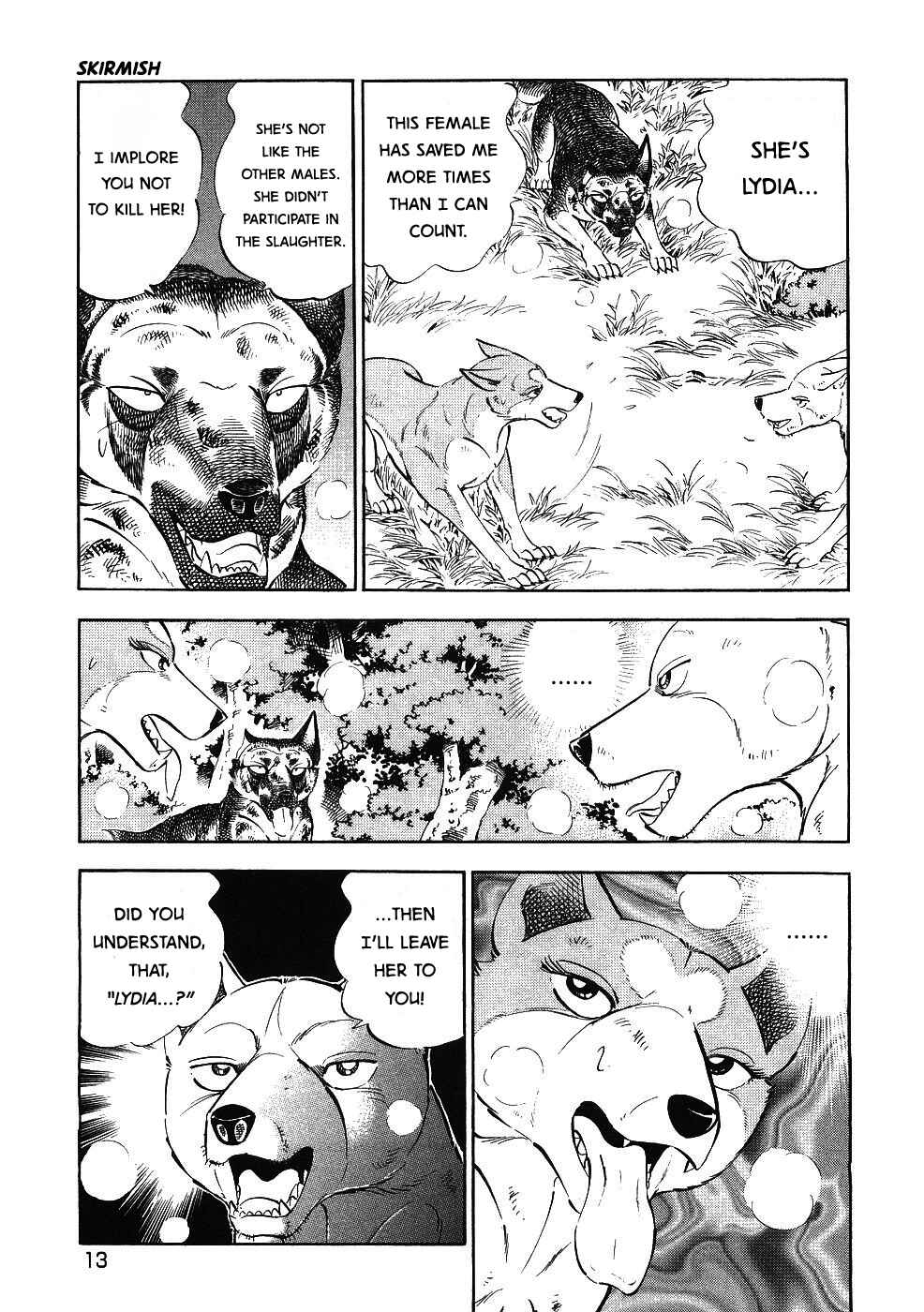 Page 13 Chapter 340 Ginga Densetsu Weed
