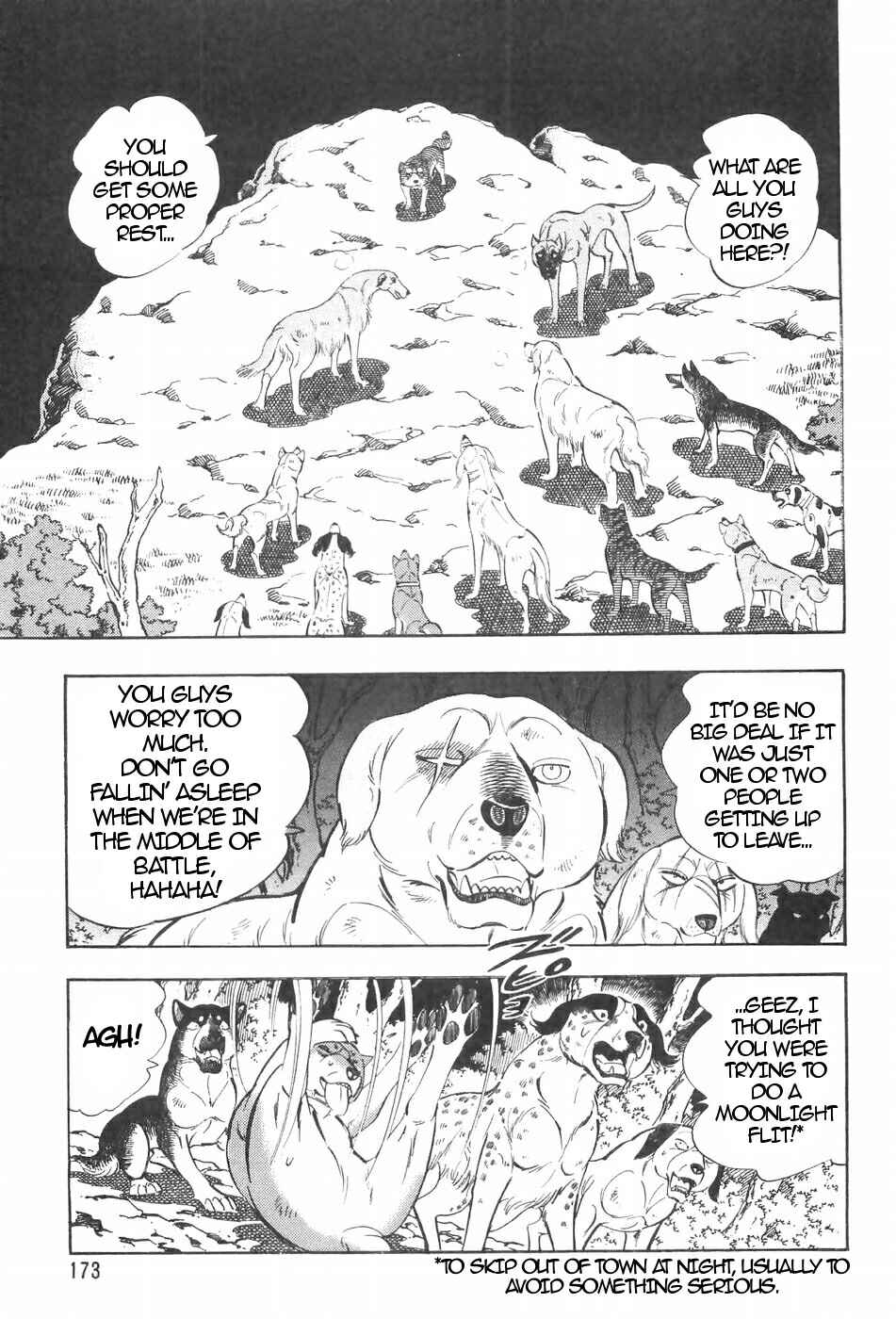 Page 13 Chapter 119 Ginga Densetsu Weed