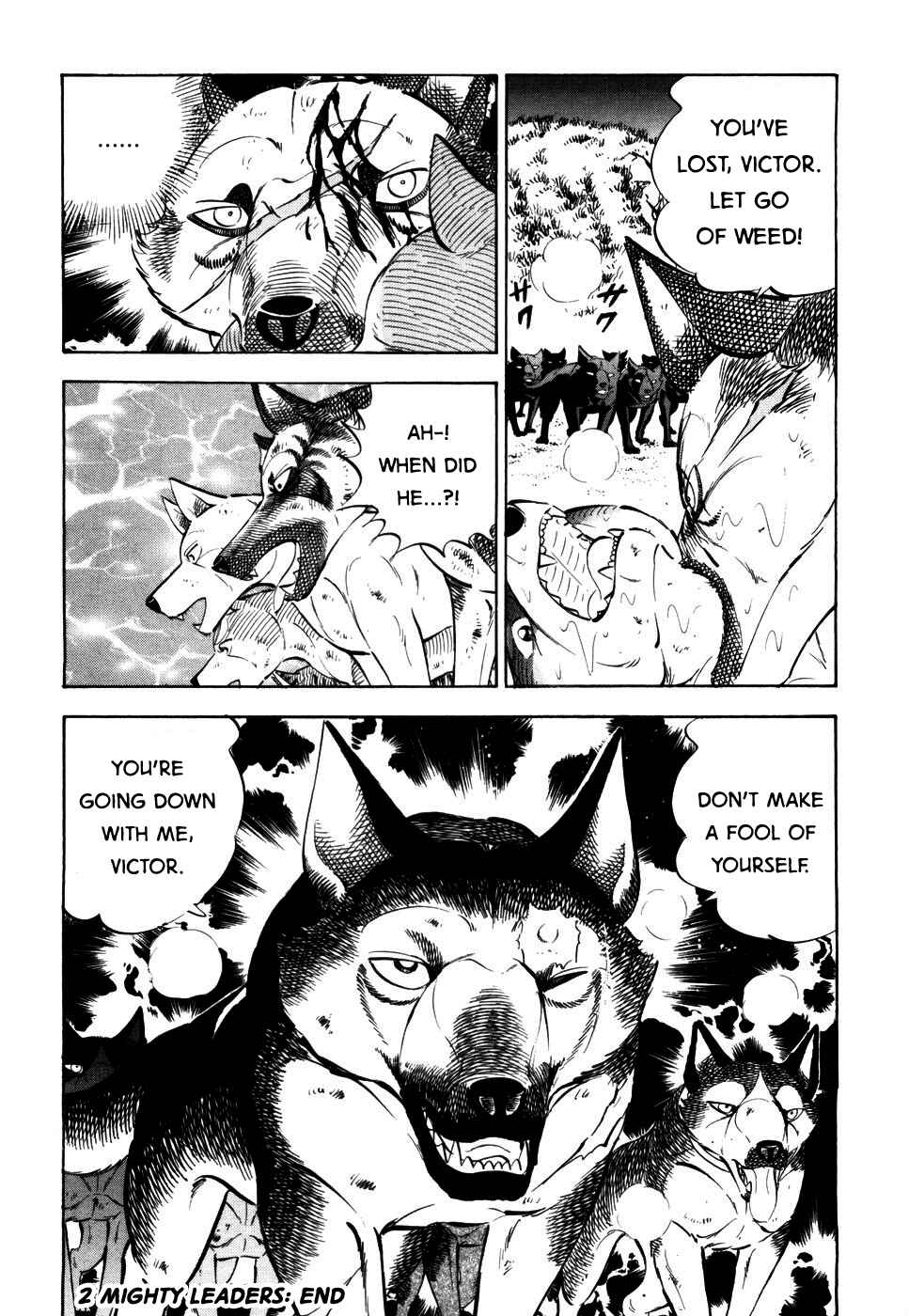 Page 22 Chapter 414 Ginga Densetsu Weed