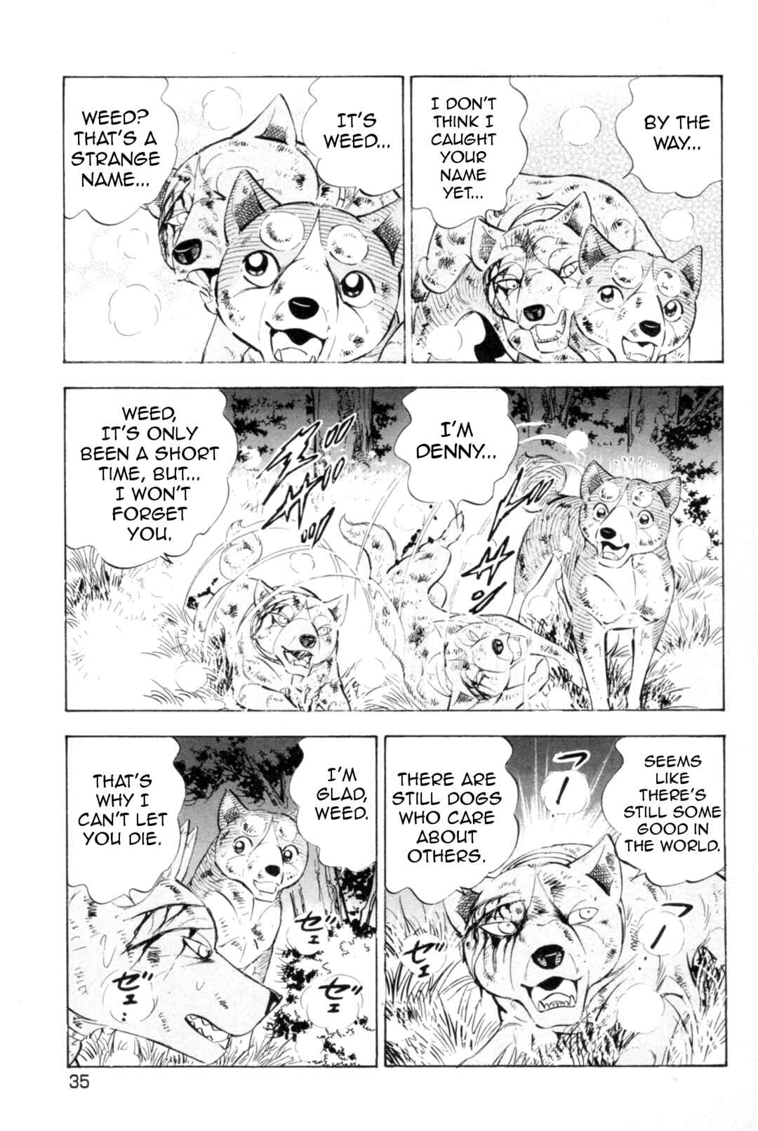 Page 3 Chapter 437 Ginga Densetsu Weed