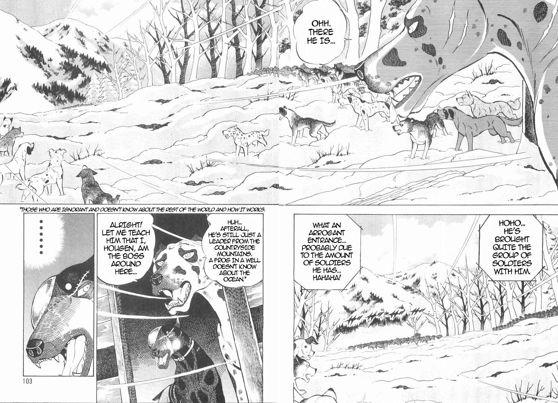 Page 9 Chapter 143 Ginga Densetsu Weed