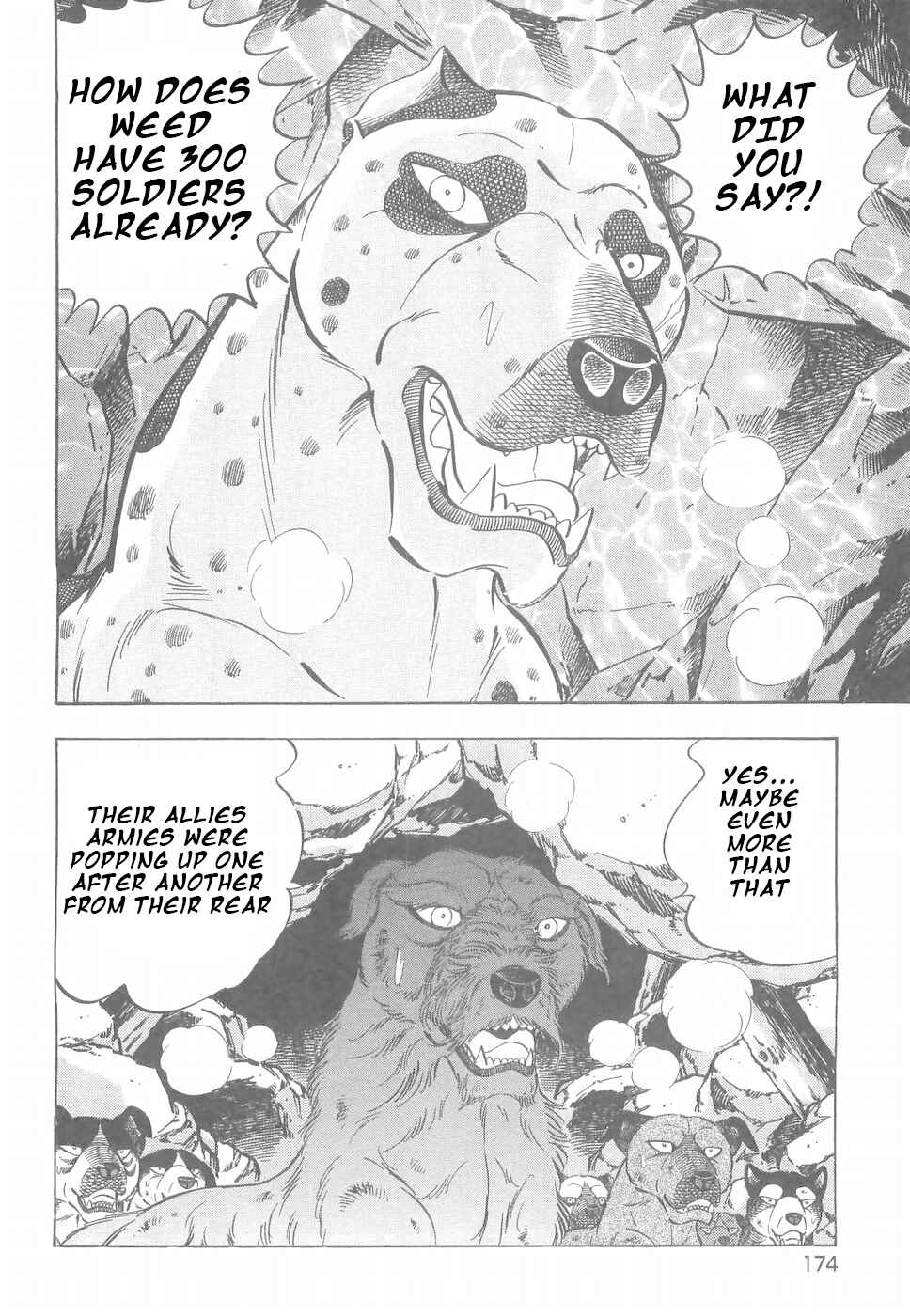 Page 22 Chapter 186 Ginga Densetsu Weed