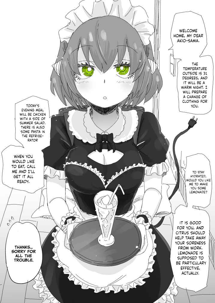 Page 1 Chapter 1 My Perfect Maid Robot Is Hard to Deal With