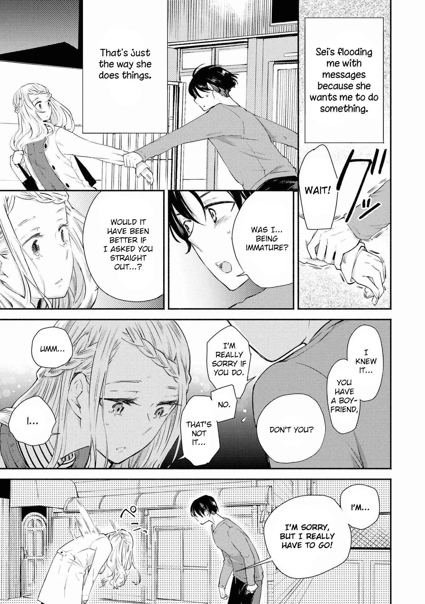 Page 9 Chapter 7 Warikitta Kankei desukara.