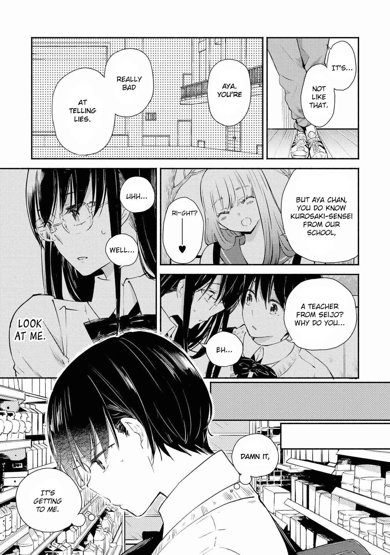 Page 4 Chapter 8 Warikitta Kankei desukara.