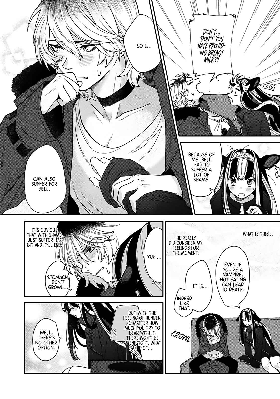 Page 15 Chapter 2 The Virgin Vampire Only Drinks Milk