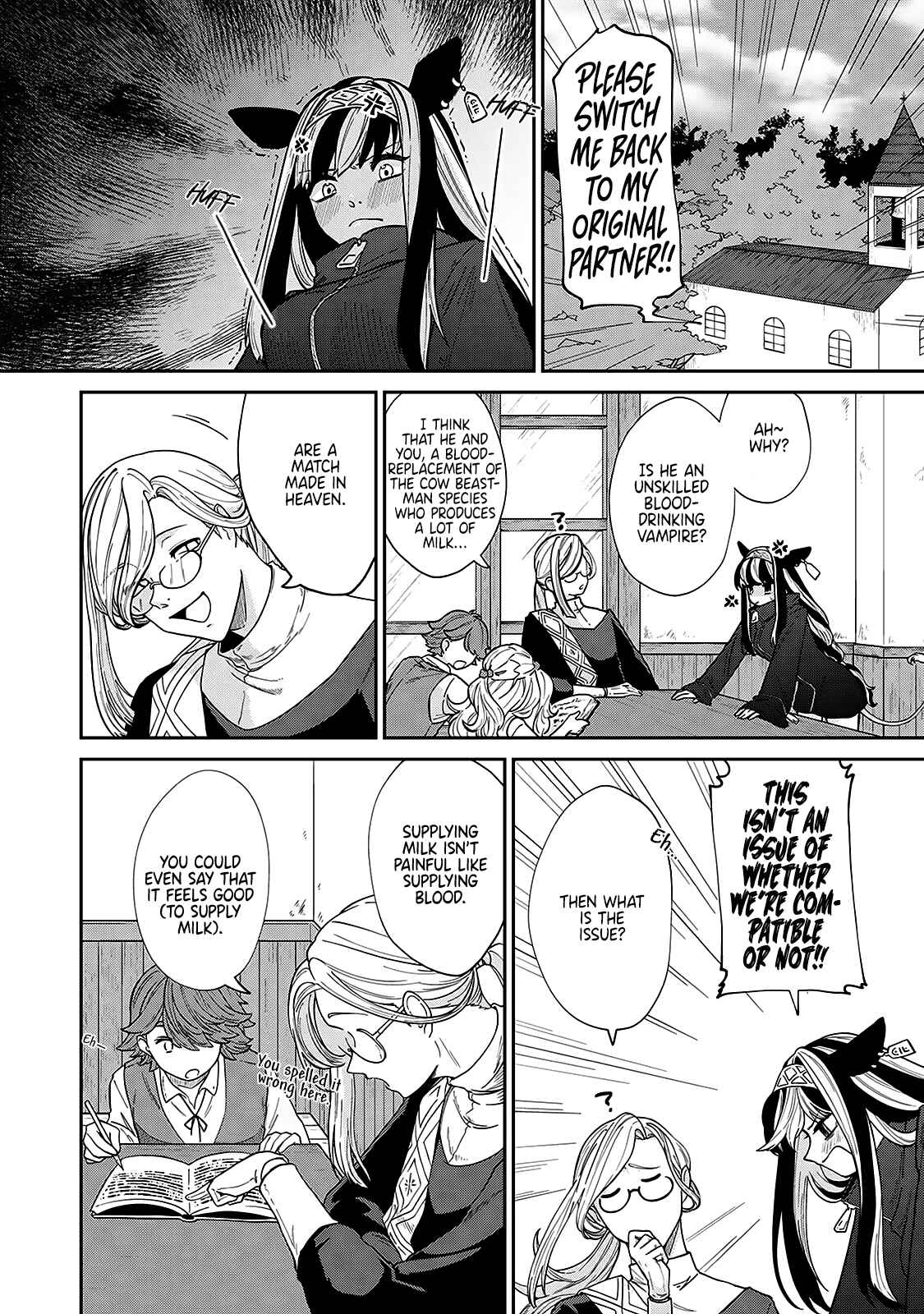 Page 3 Chapter 2 The Virgin Vampire Only Drinks Milk