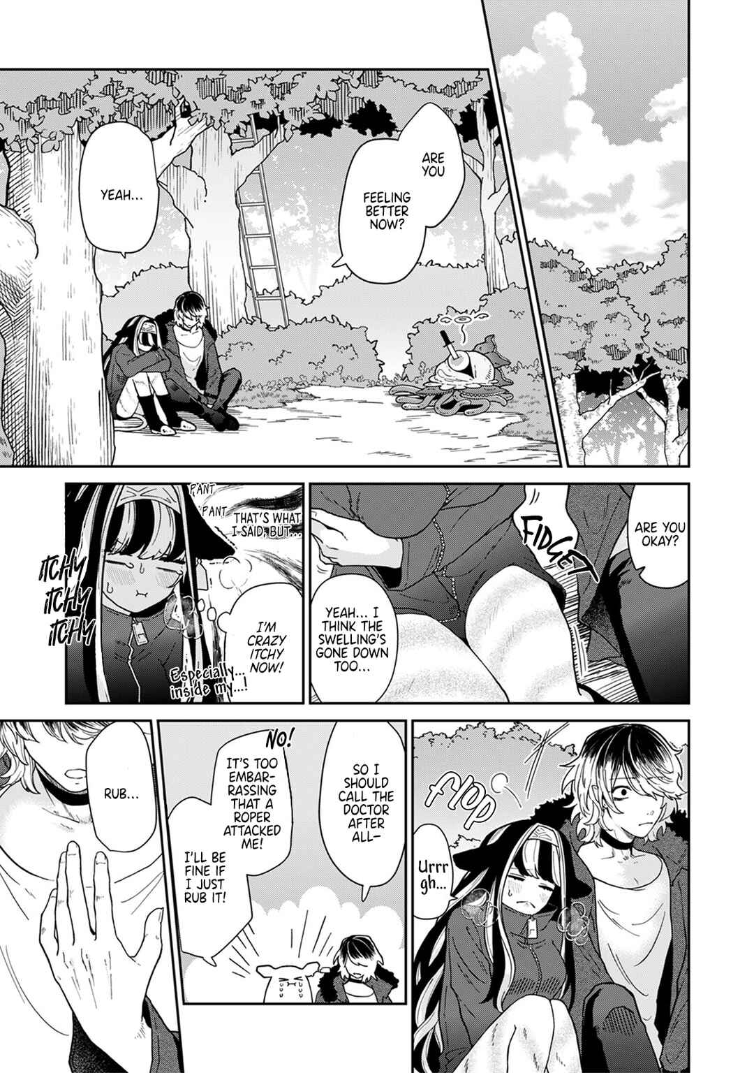 Page 14 Chapter 4 The Virgin Vampire Only Drinks Milk