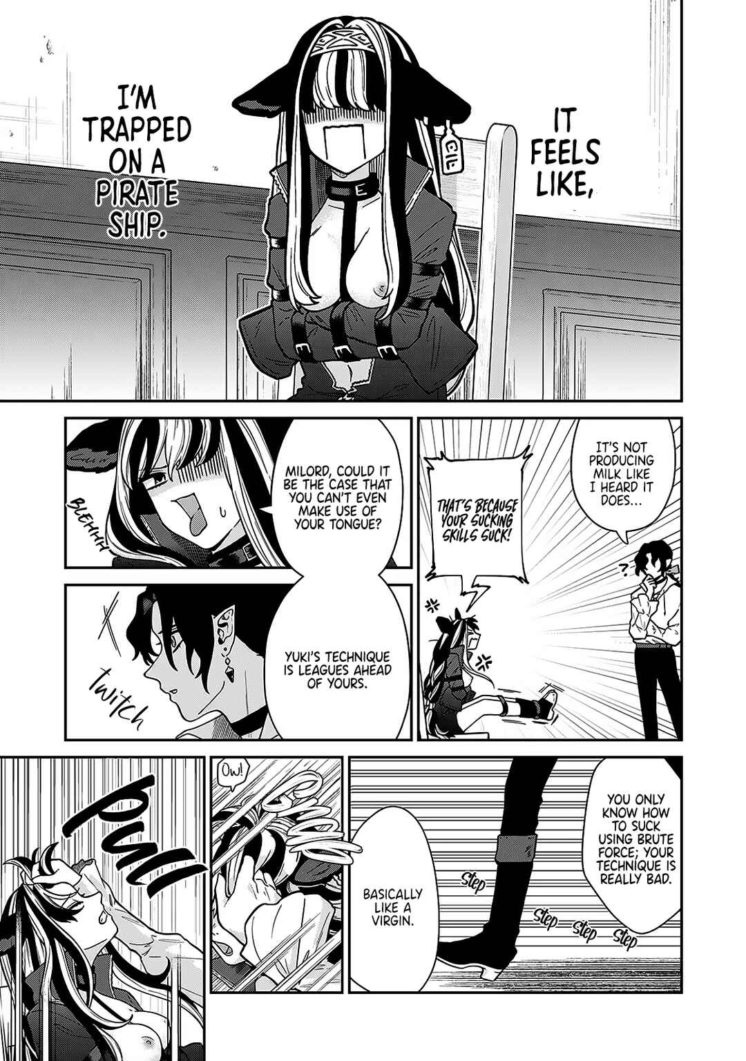 Page 12 Chapter 3 The Virgin Vampire Only Drinks Milk