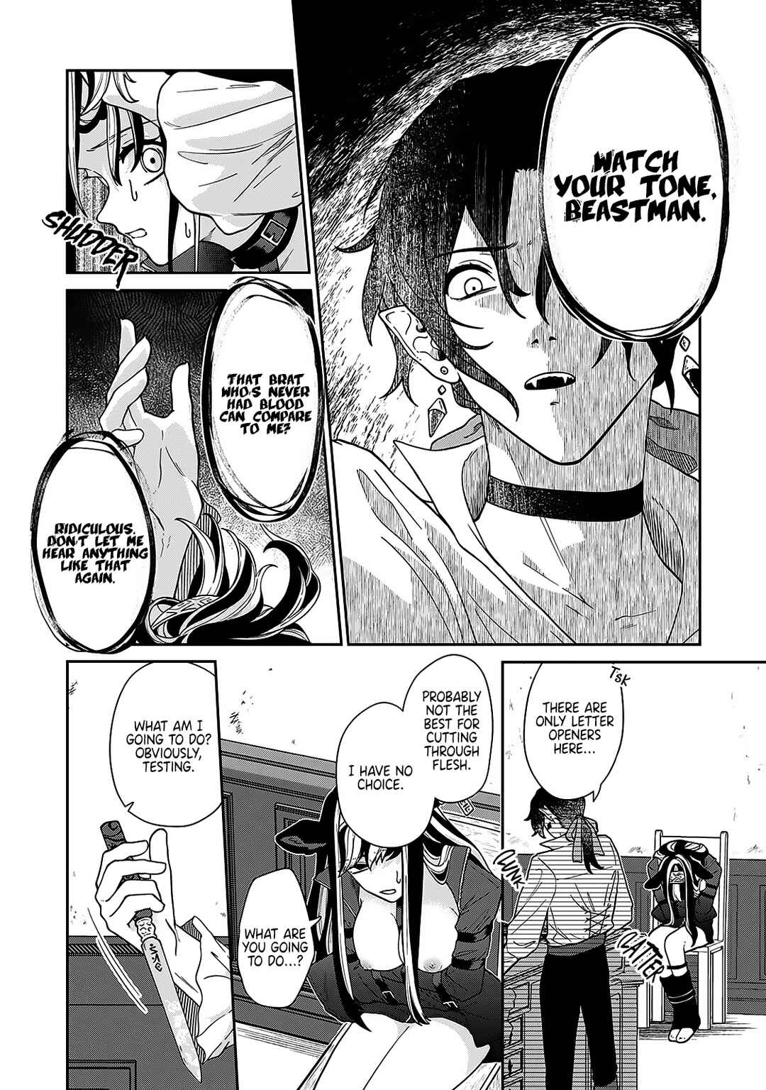 Page 13 Chapter 3 The Virgin Vampire Only Drinks Milk