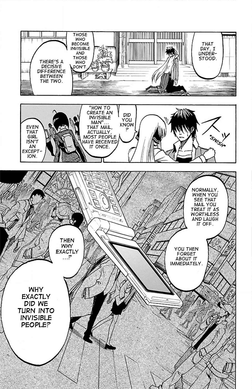 Page 8 Chapter 5 Toumei Ningen no Tsukurikata