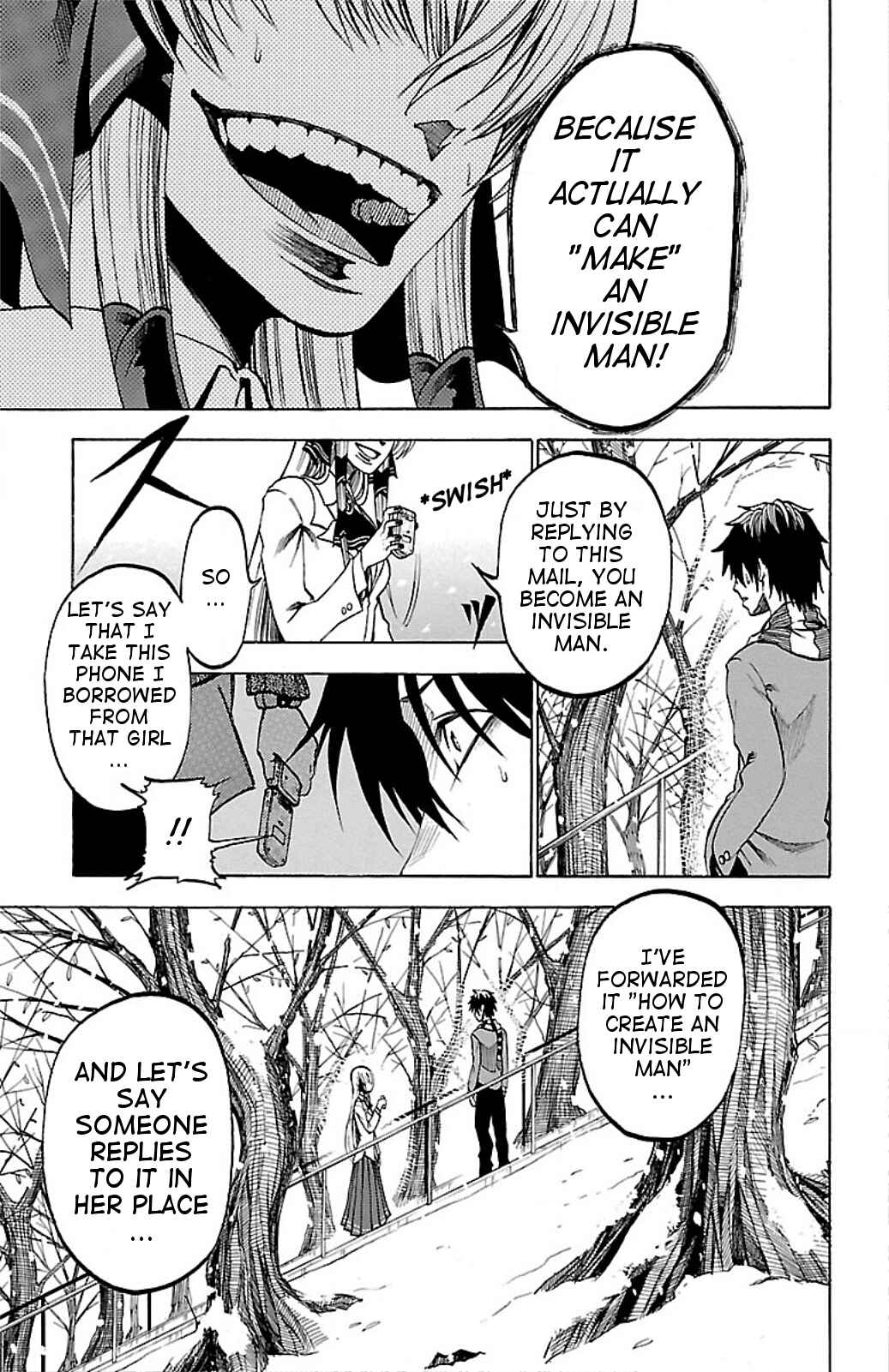 Page 15 Chapter 7 Toumei Ningen no Tsukurikata