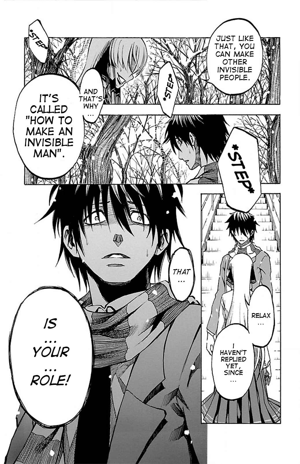 Page 17 Chapter 7 Toumei Ningen no Tsukurikata
