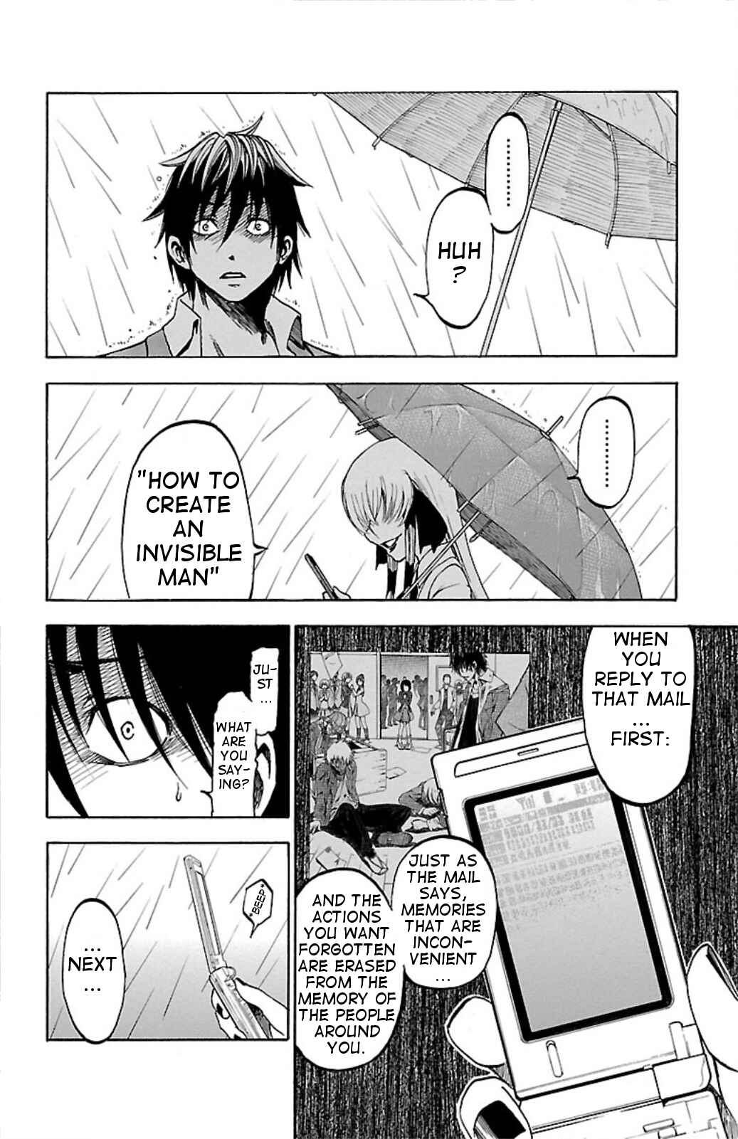 Page 6 Chapter 4 Toumei Ningen no Tsukurikata