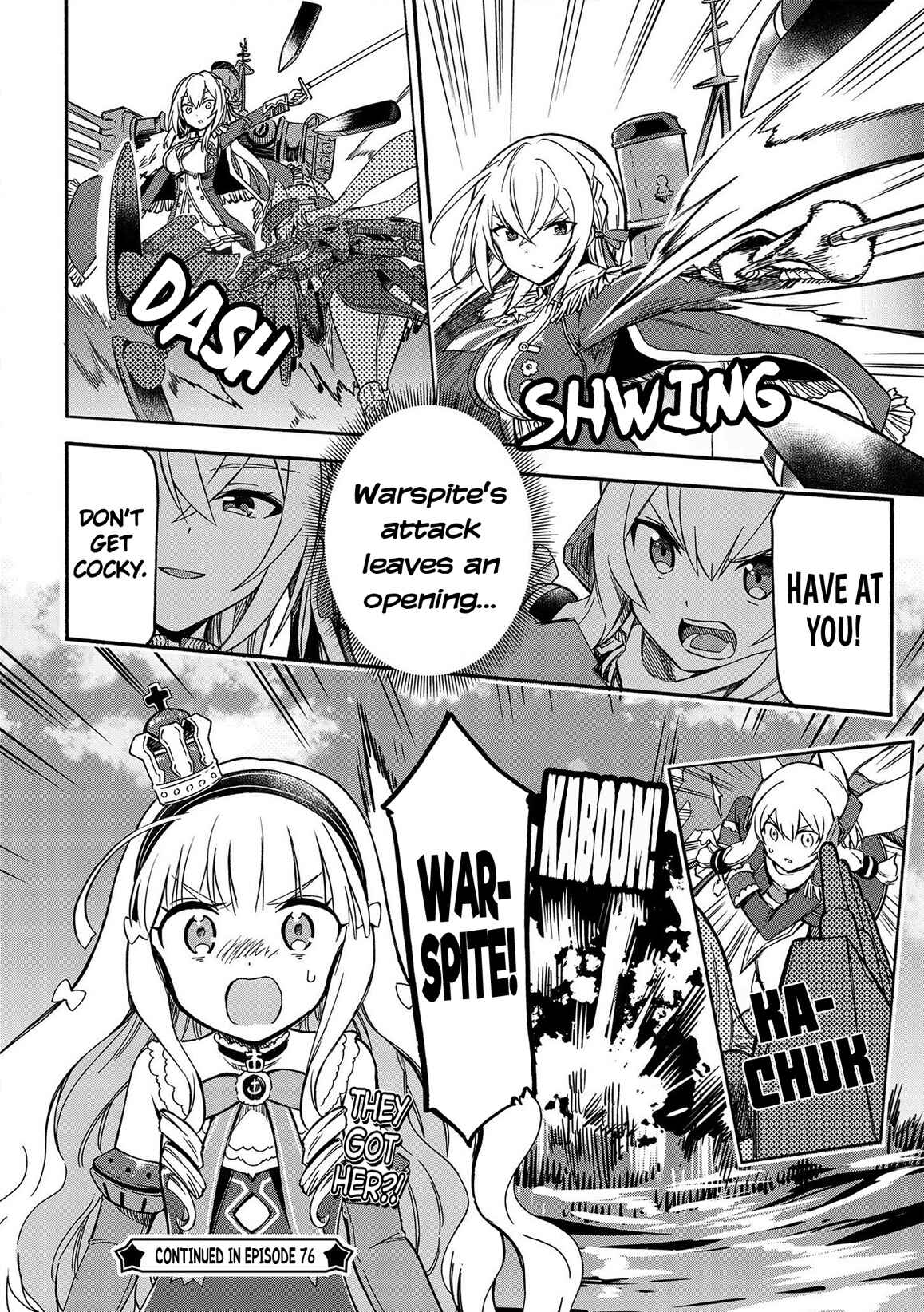 Page 4 Chapter 75 Azur Lane: Queens Orders