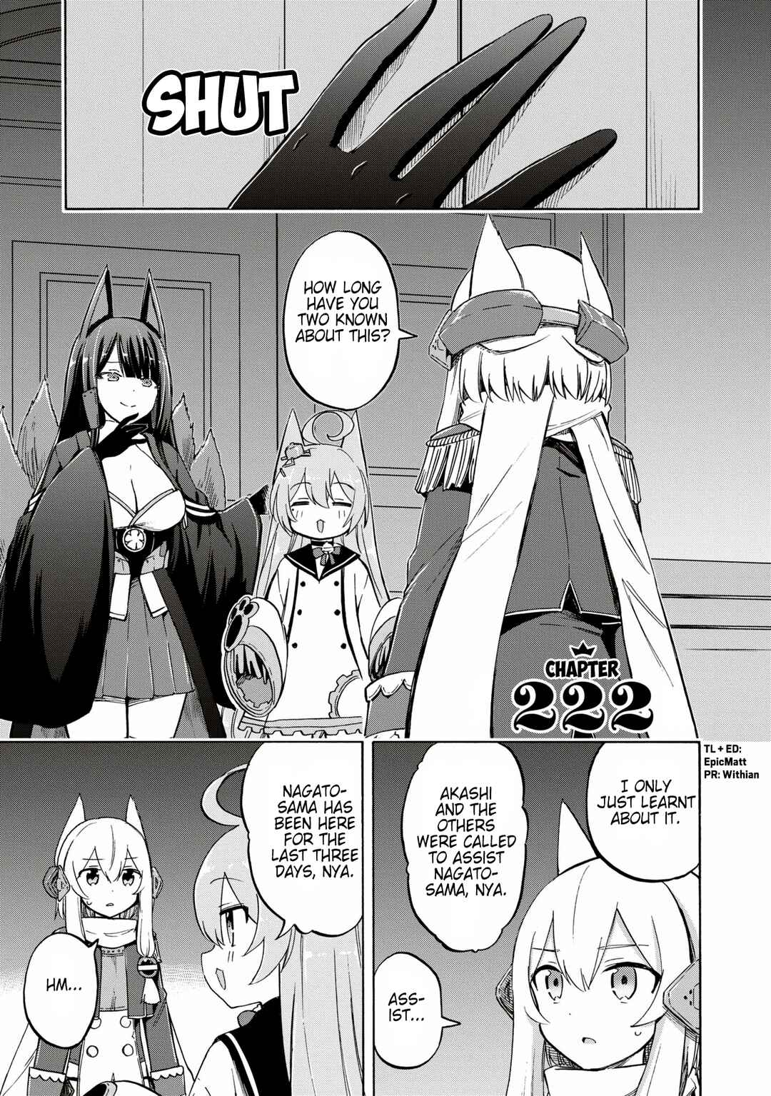 Page 1 Chapter 222 Azur Lane: Queens Orders