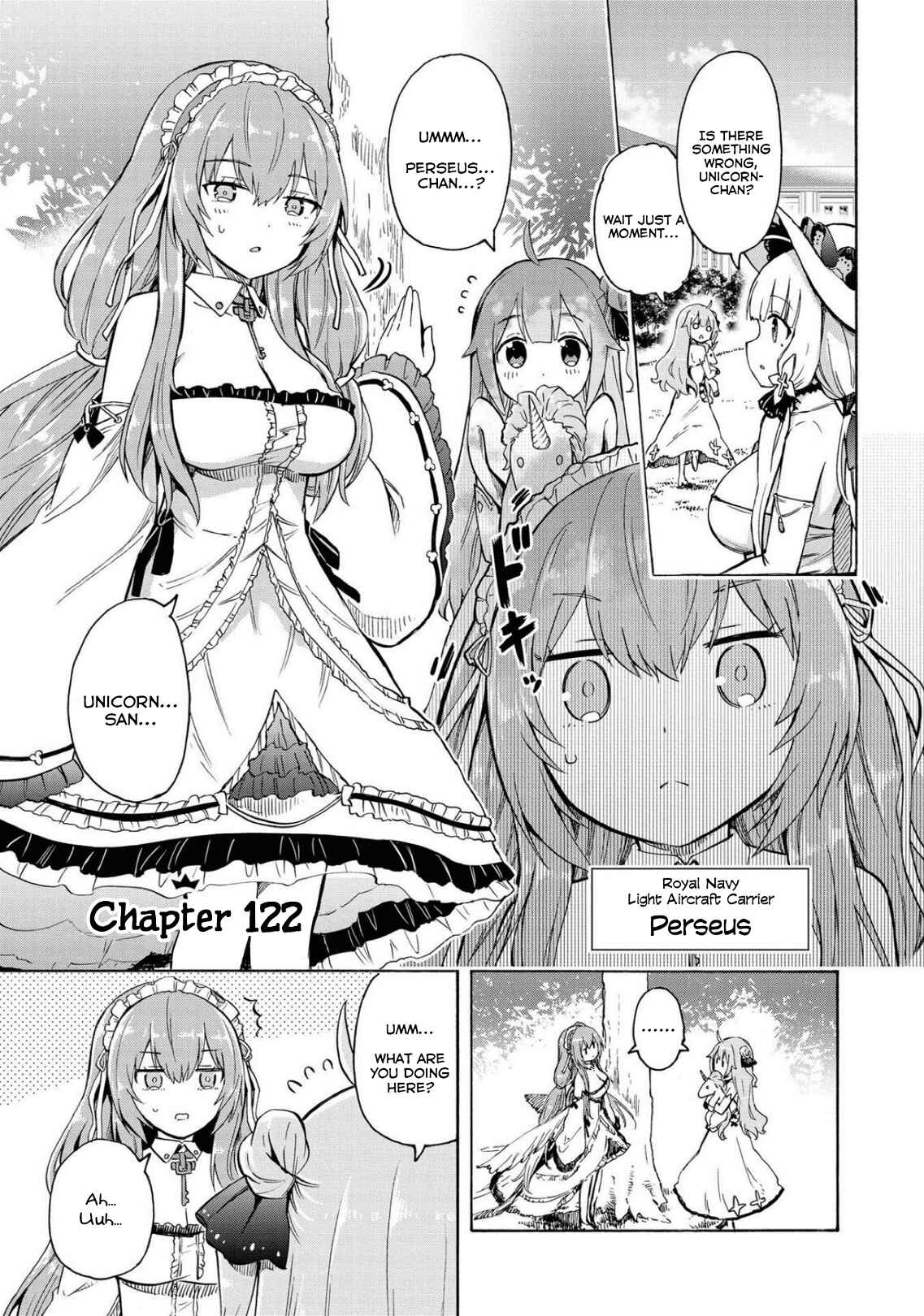 Page 1 Chapter 122 Azur Lane: Queens Orders