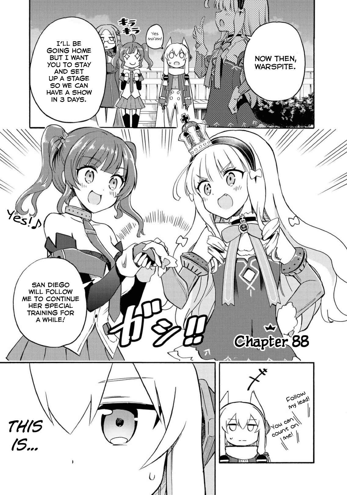Page 1 Chapter 88 Azur Lane: Queens Orders