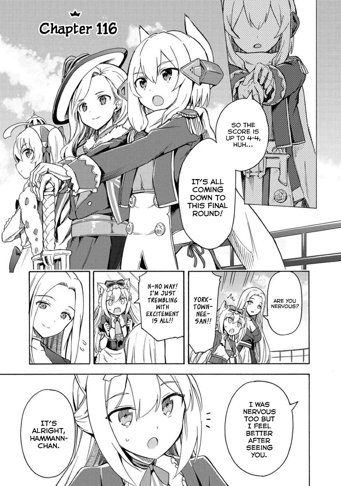 Page 1 Chapter 116 Azur Lane: Queens Orders
