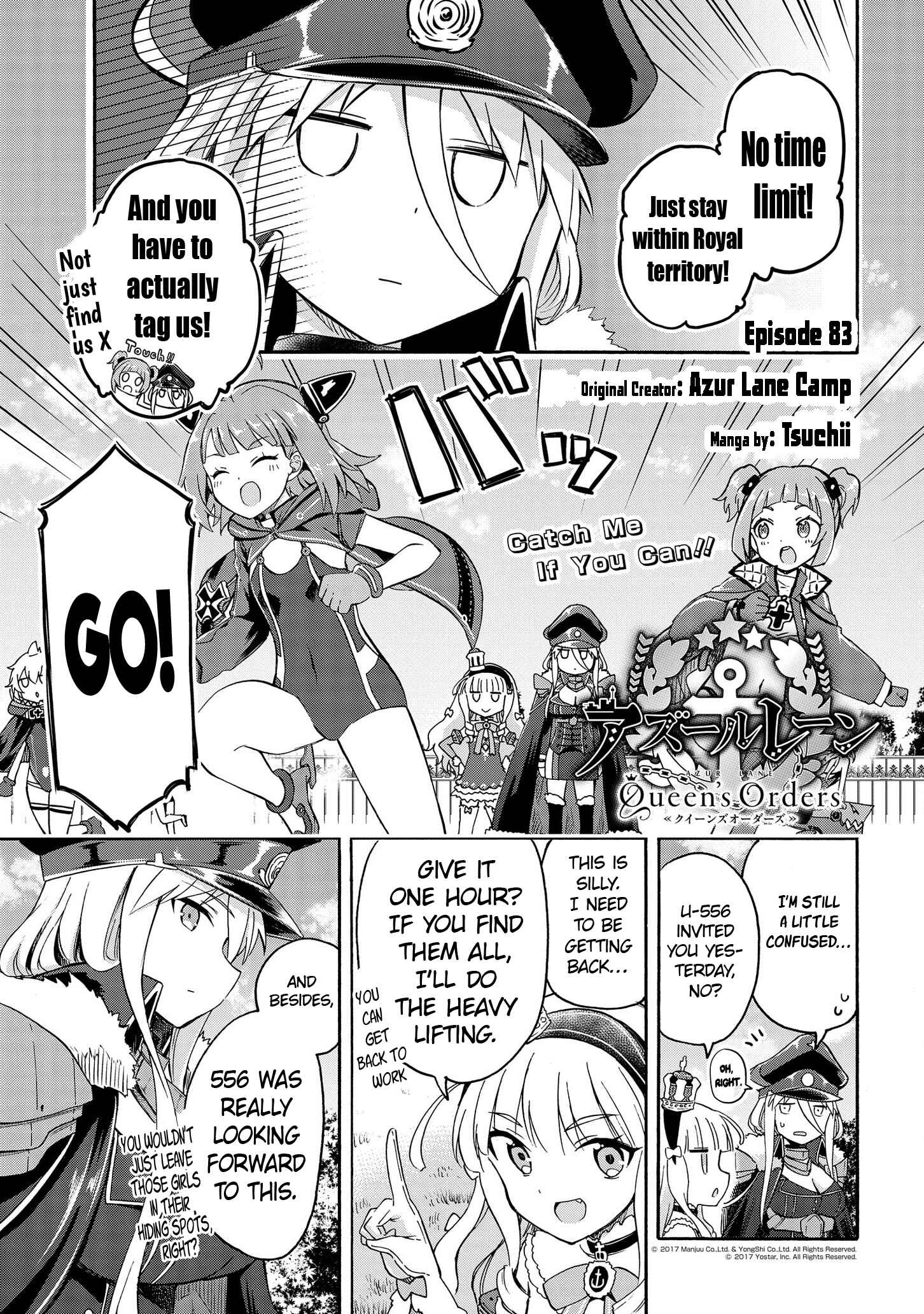 Page 1 Chapter 83 Azur Lane: Queens Orders