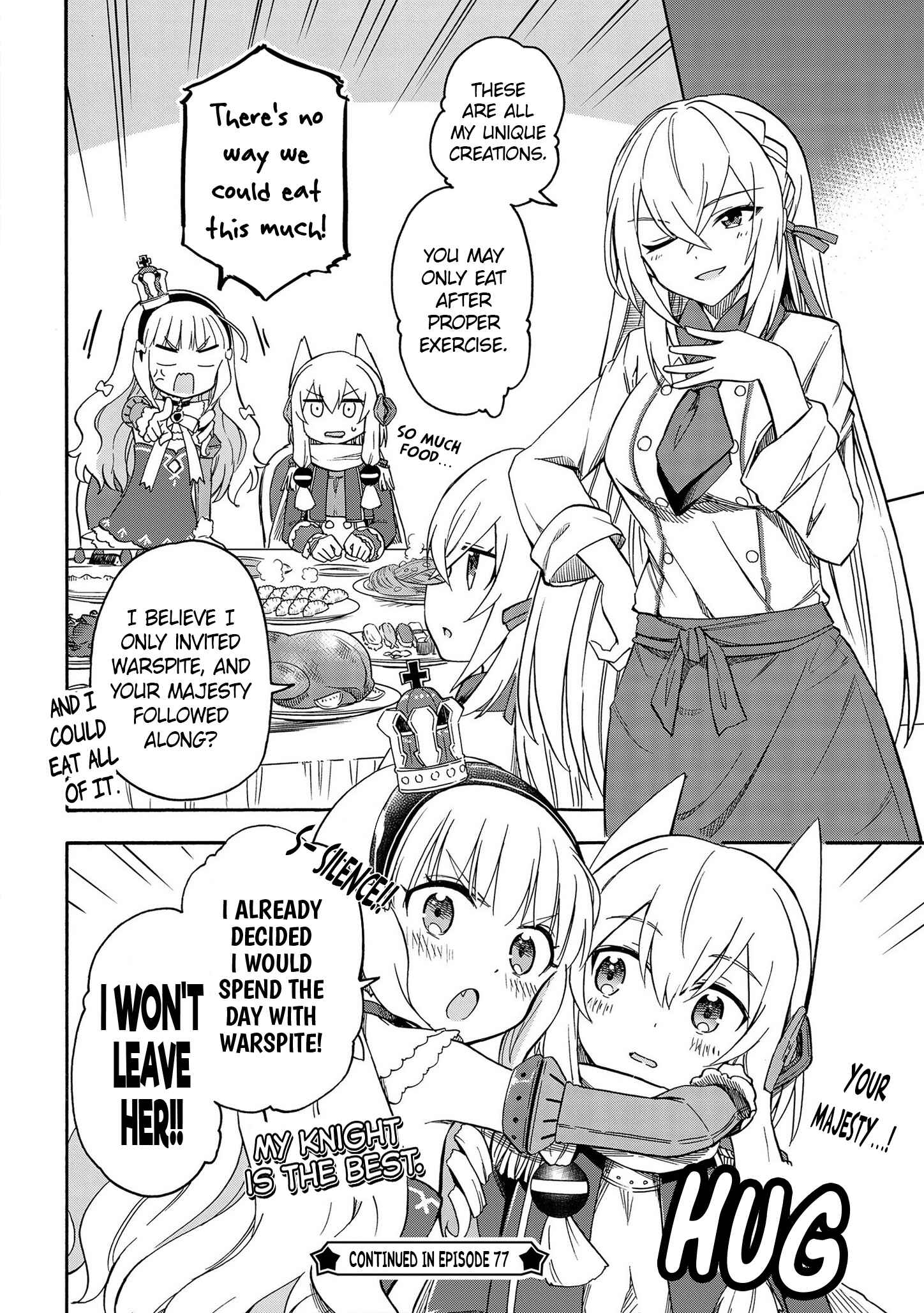 Page 4 Chapter 76 Azur Lane: Queens Orders