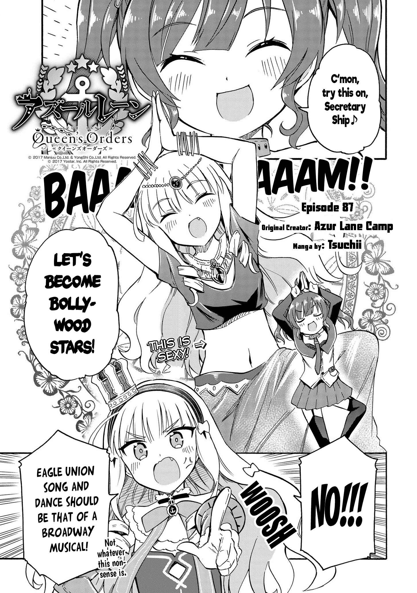 Page 1 Chapter 87 Azur Lane: Queens Orders
