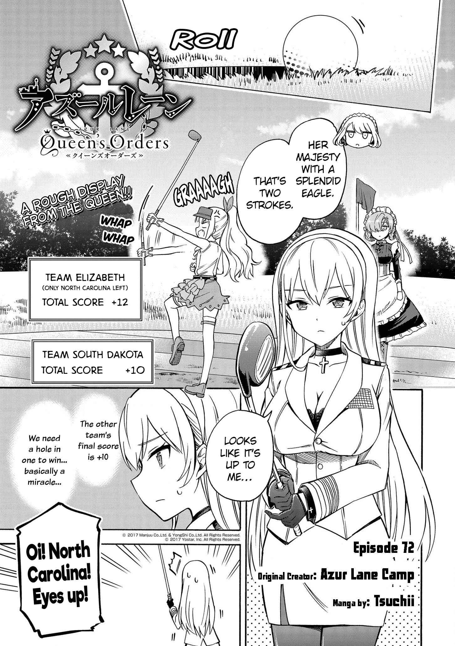 Page 1 Chapter 72 Azur Lane: Queens Orders