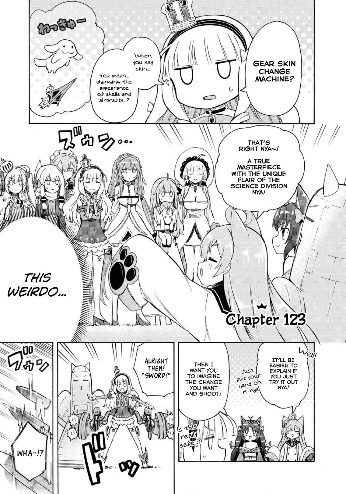 Page 1 Chapter 123 Azur Lane: Queens Orders