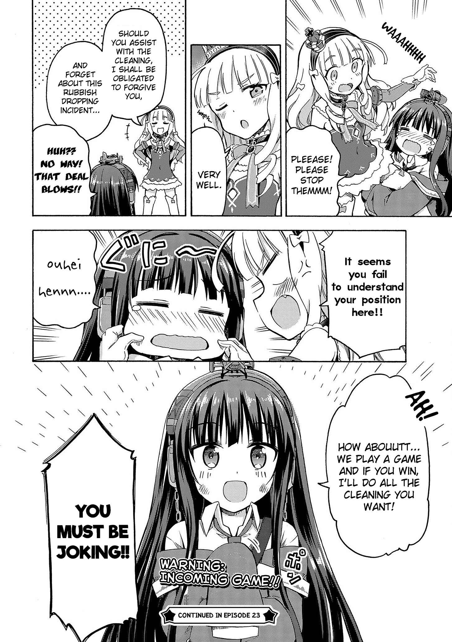 Page 4 Chapter 22 Azur Lane: Queens Orders