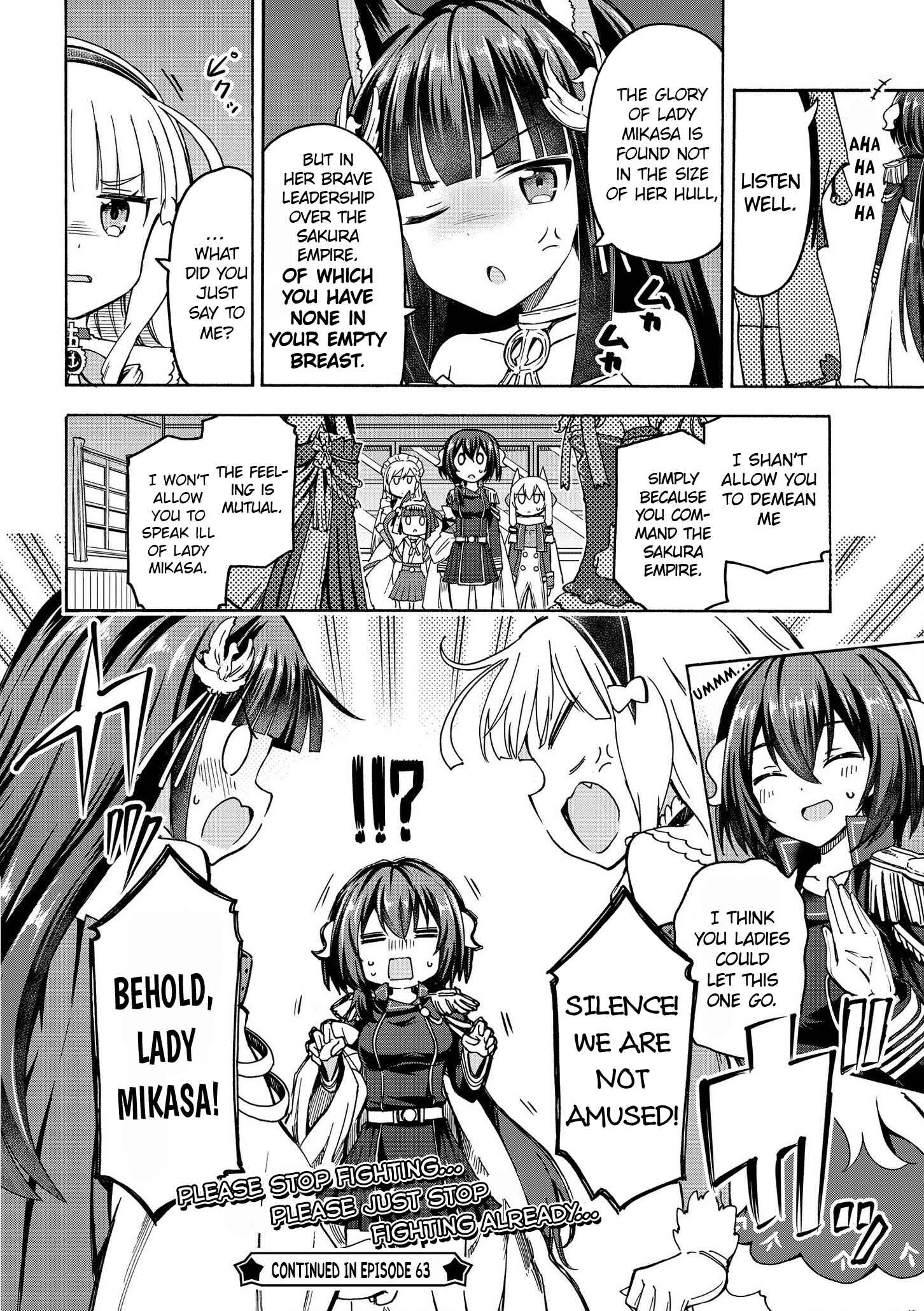 Page 4 Chapter 62 Azur Lane: Queens Orders