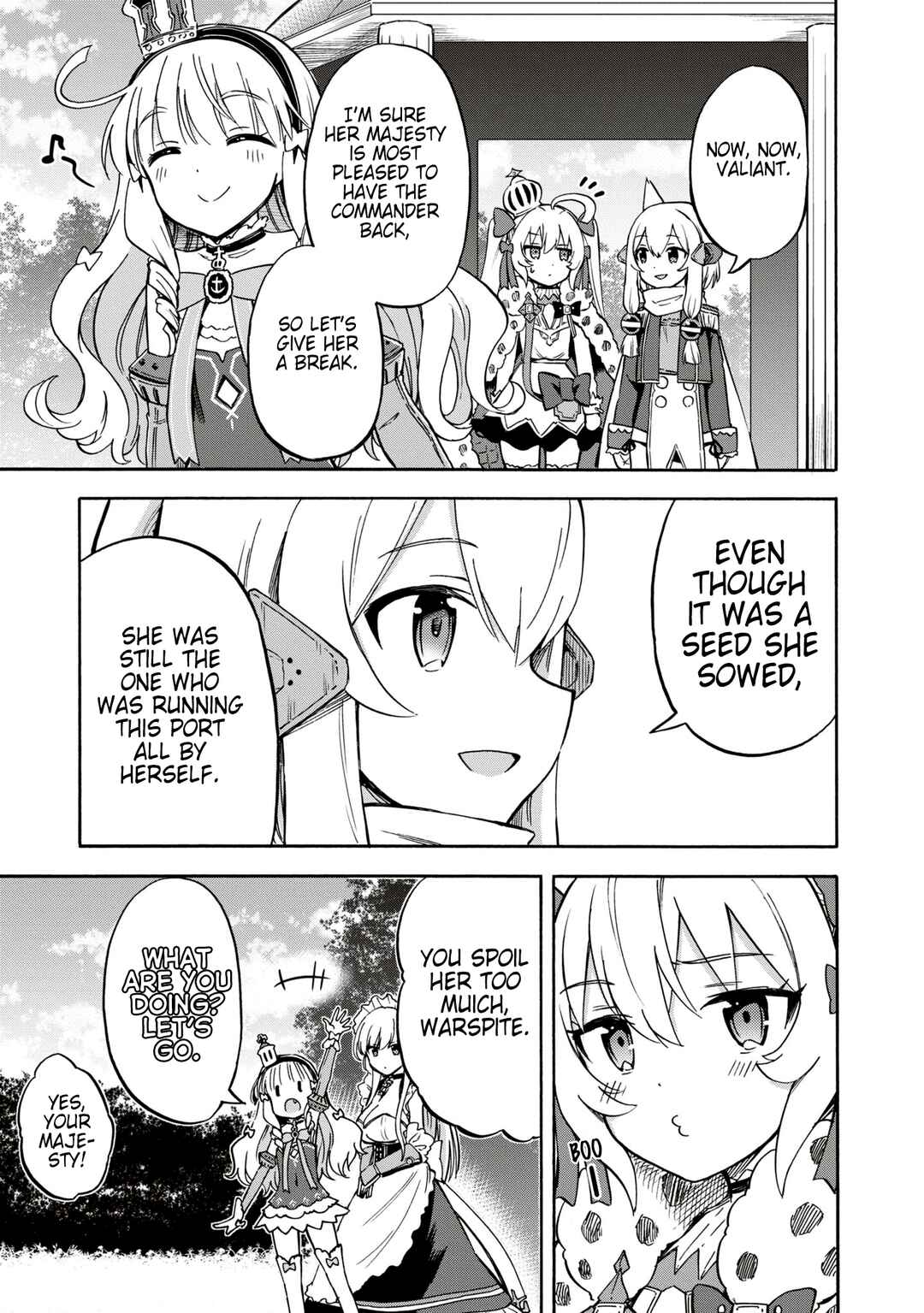 Page 3 Chapter 224.1 Azur Lane: Queens Orders