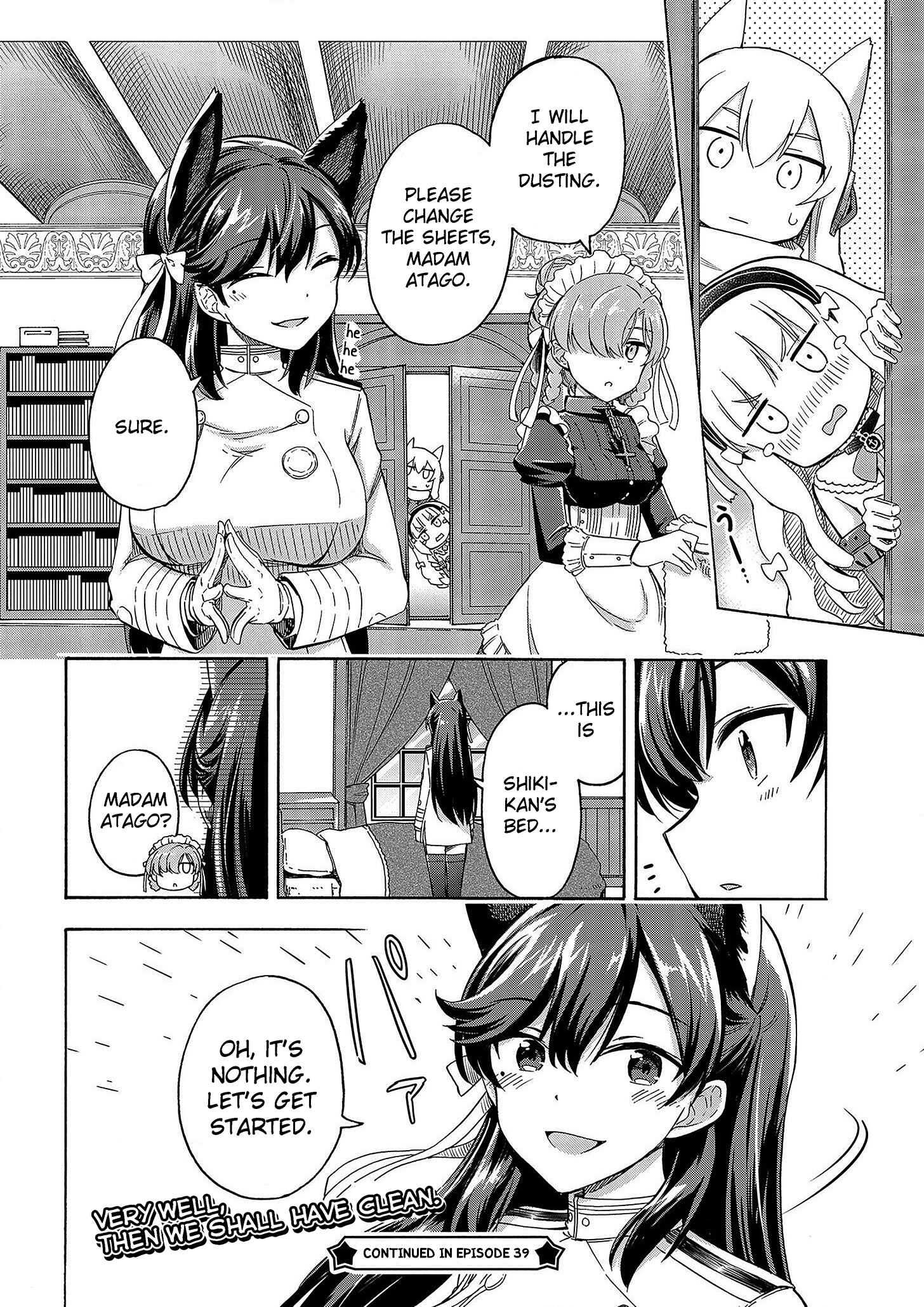 Page 4 Chapter 38 Azur Lane: Queens Orders
