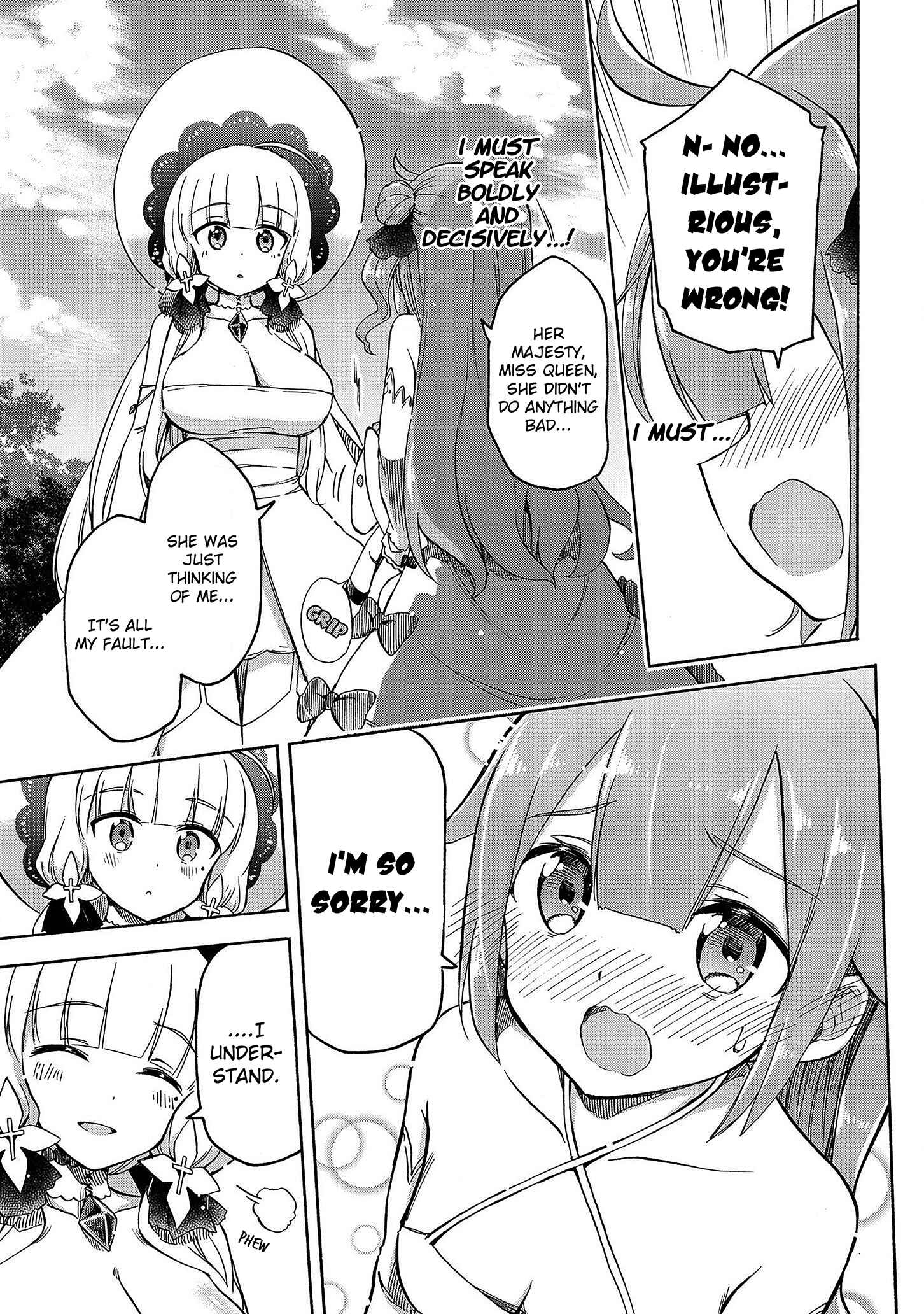 Page 3 Chapter 28 Azur Lane: Queens Orders