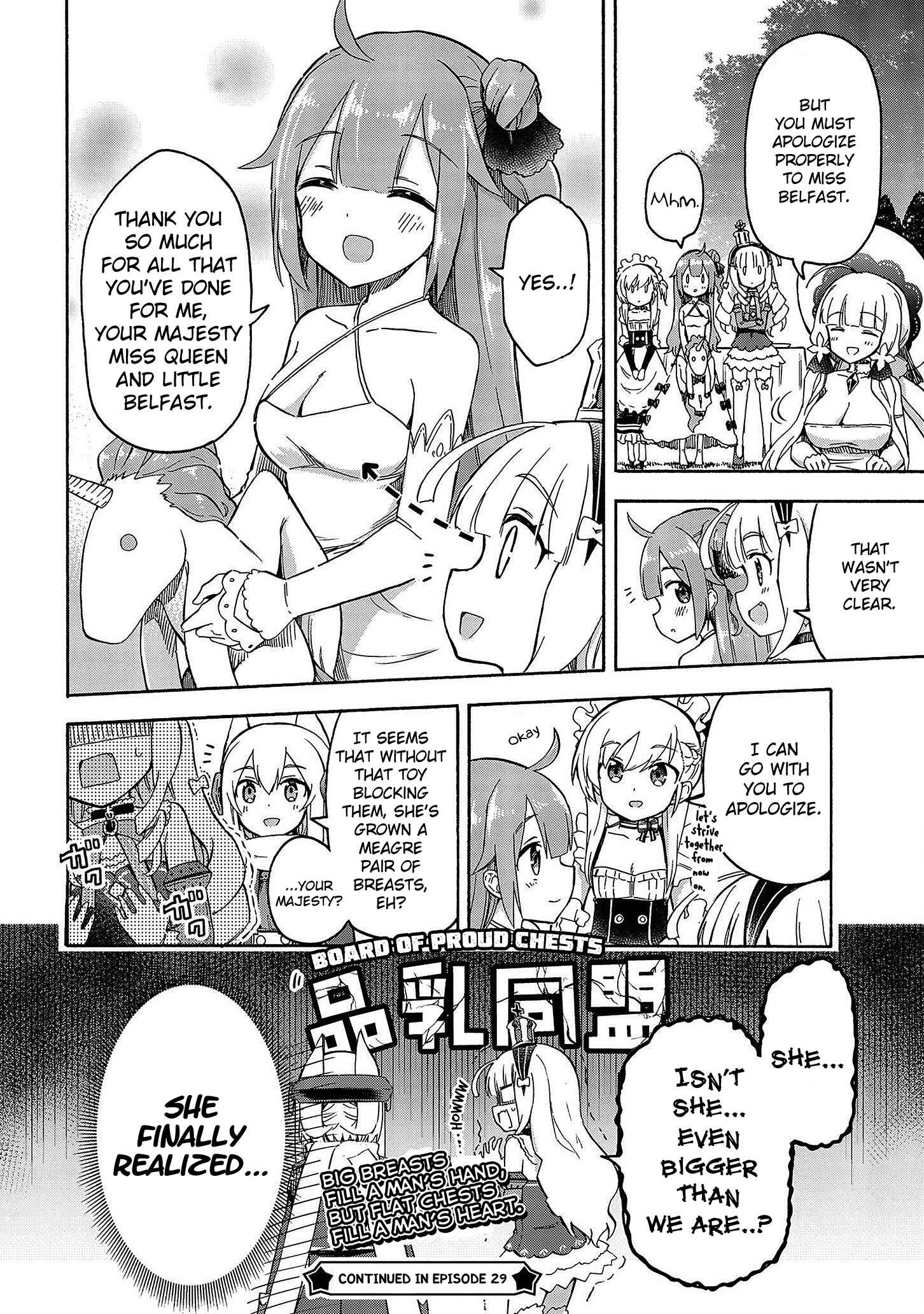 Page 4 Chapter 28 Azur Lane: Queens Orders