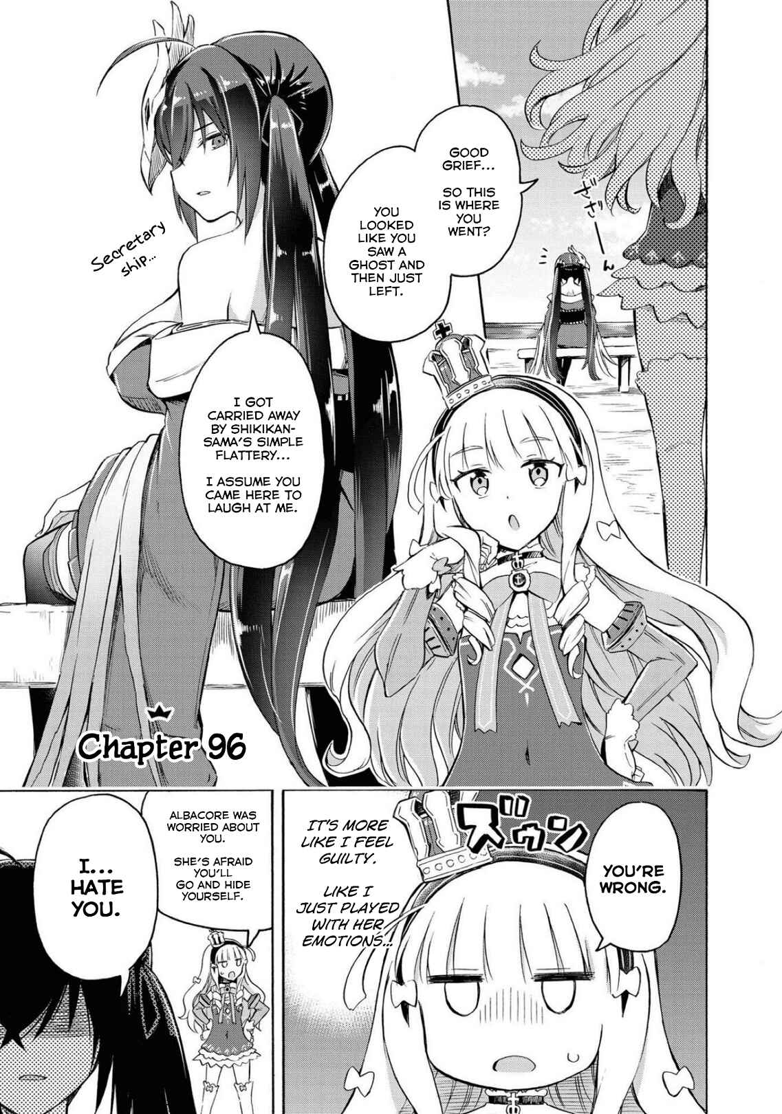 Page 1 Chapter 96 Azur Lane: Queens Orders